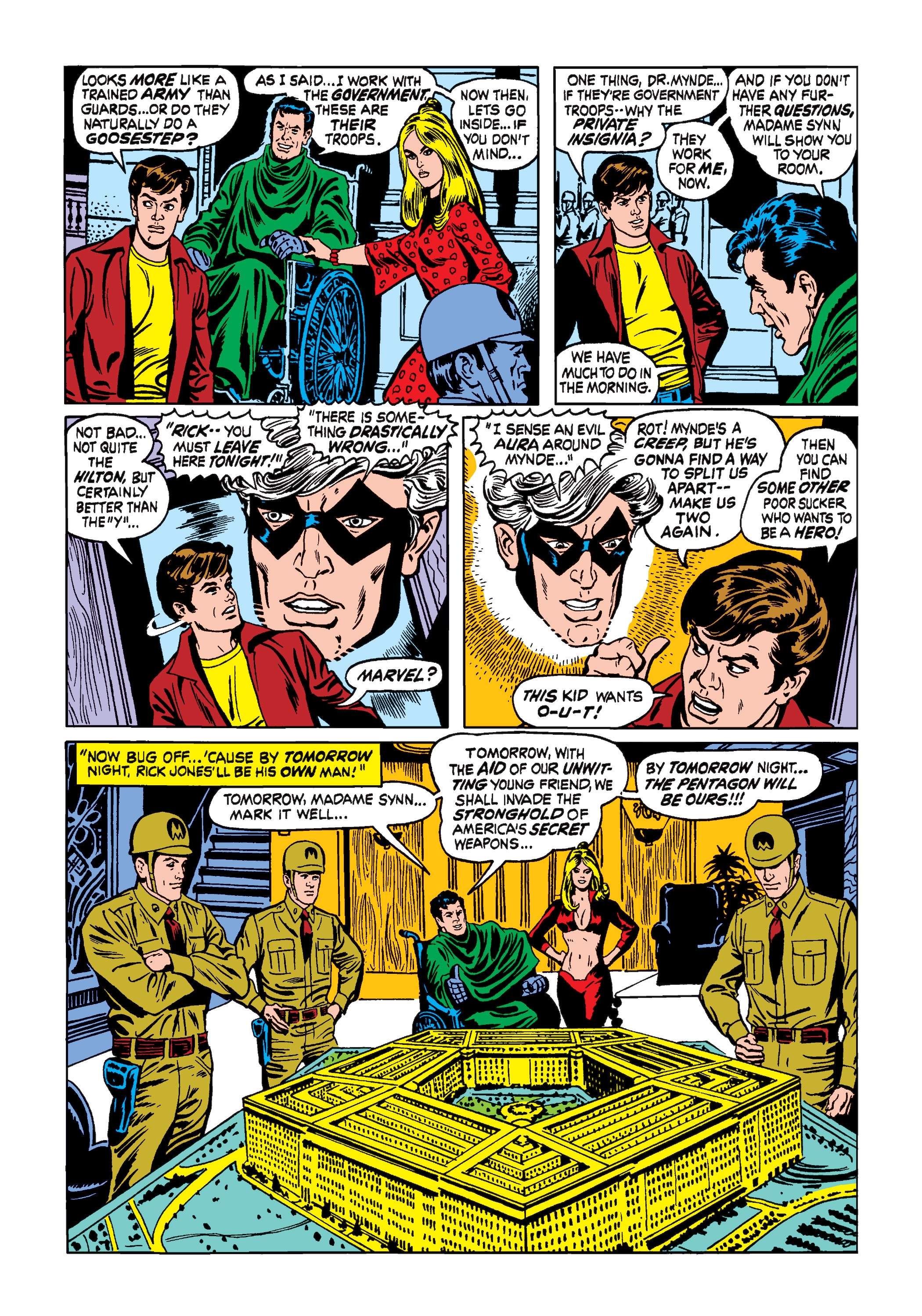 Read online Marvel Masterworks: Captain Marvel comic -  Issue # TPB 3 (Part 1) - 55