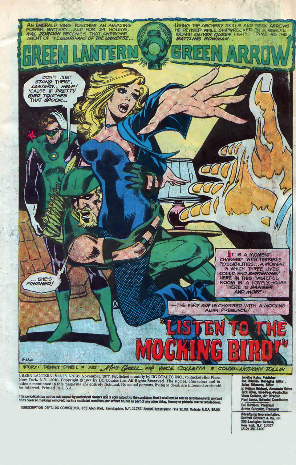 Green Lantern (1960) Issue #98 #101 - English 3