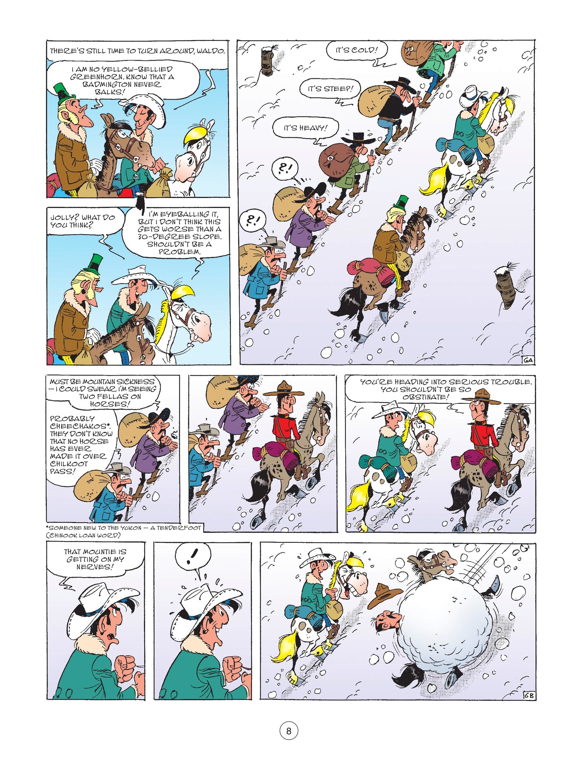 Read online A Lucky Luke Adventure comic -  Issue #74 - 10