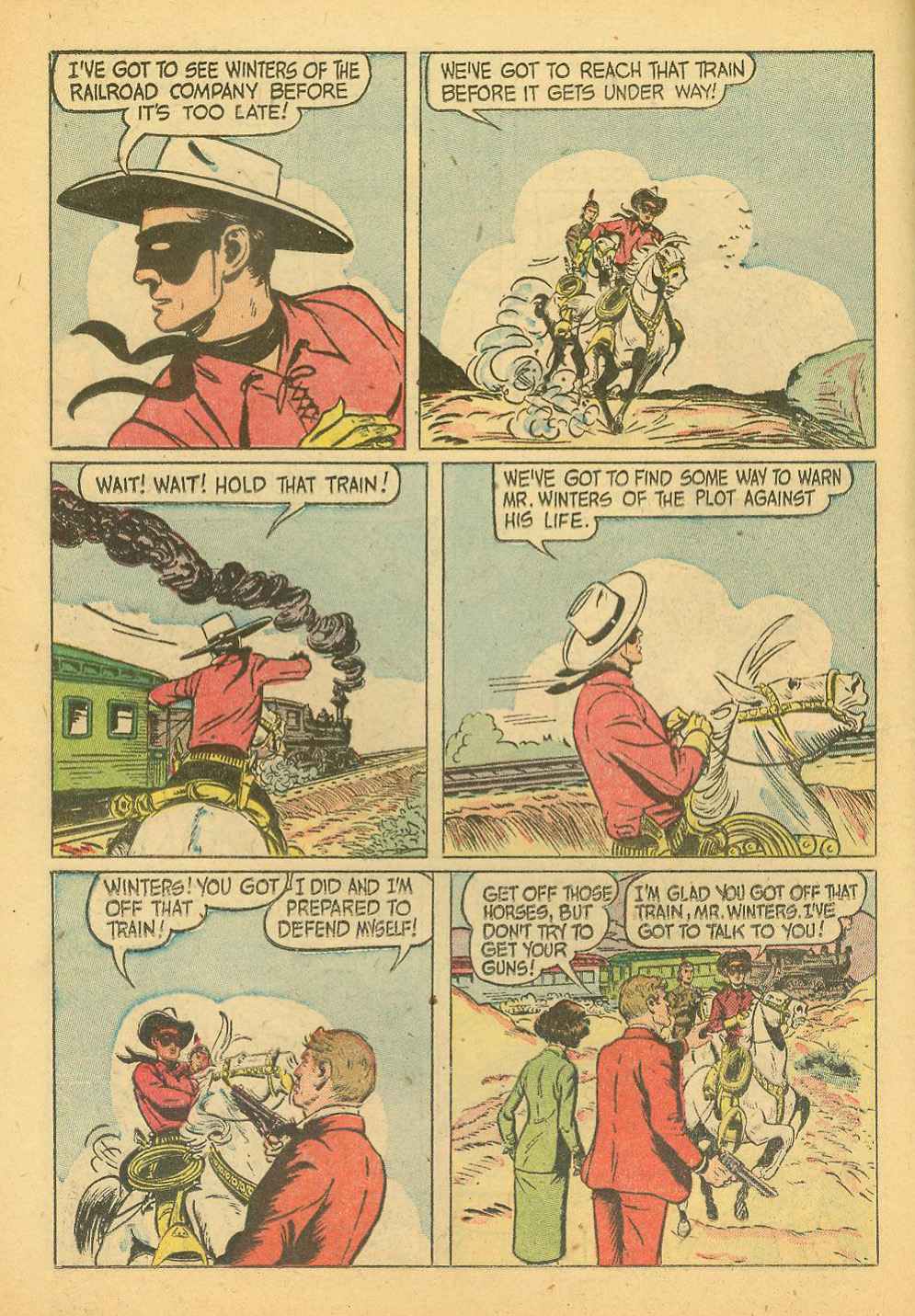 Read online The Lone Ranger (1948) comic -  Issue #21 - 24