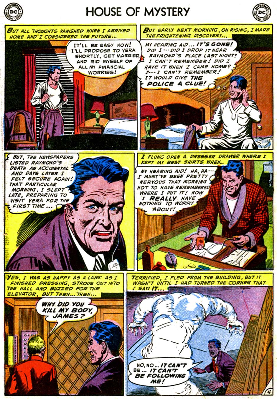 Read online House of Mystery (1951) comic -  Issue #22 - 6