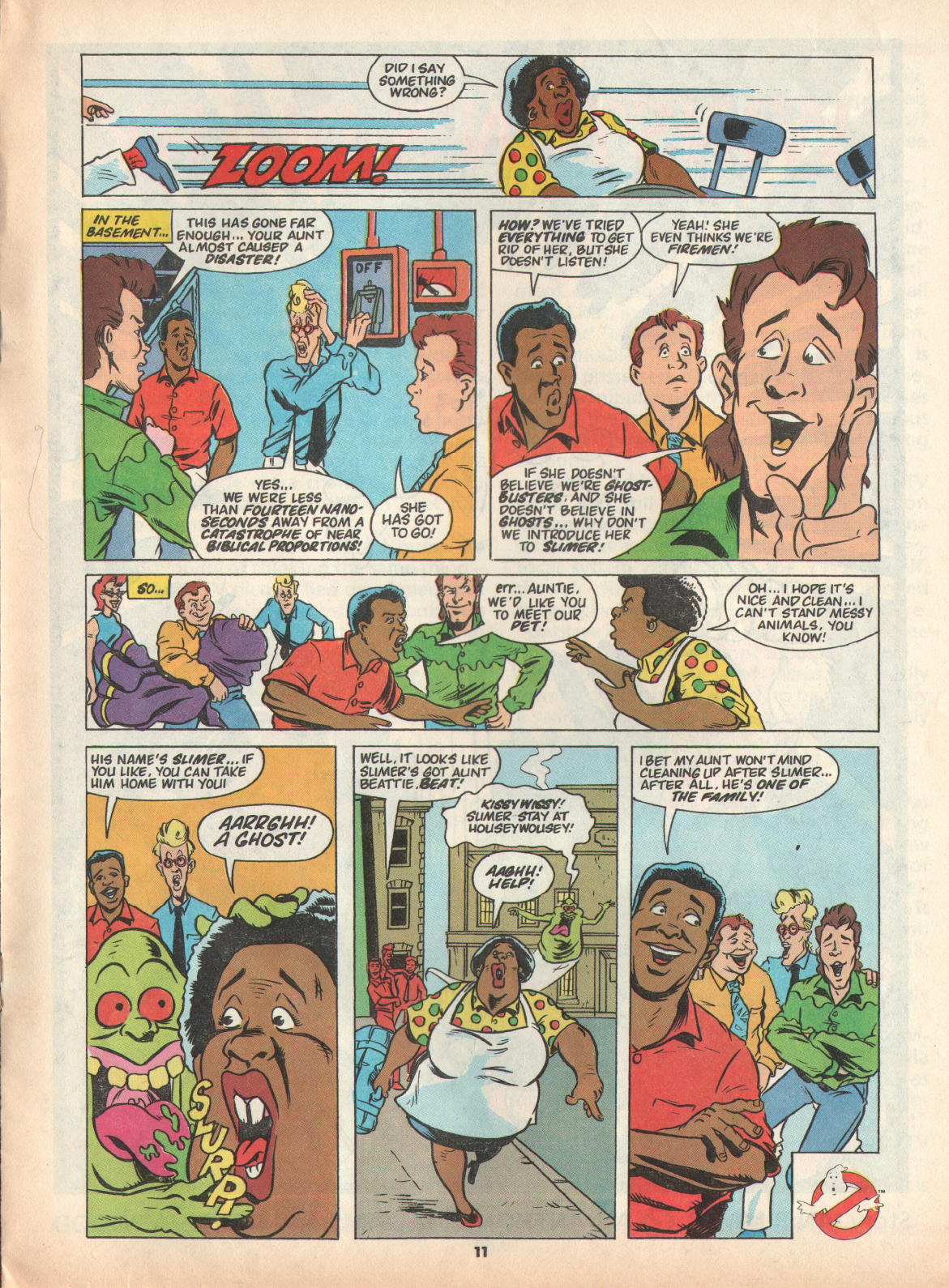 Read online The Real Ghostbusters comic -  Issue #25 - 11