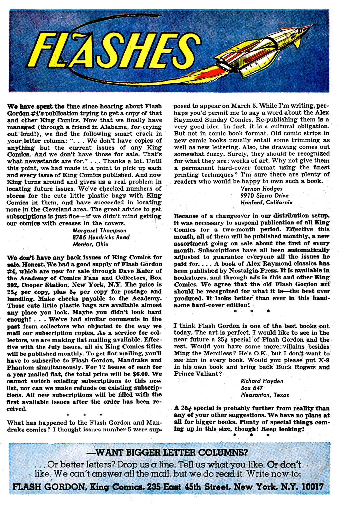 Read online Flash Gordon (1966) comic -  Issue #6 - 16