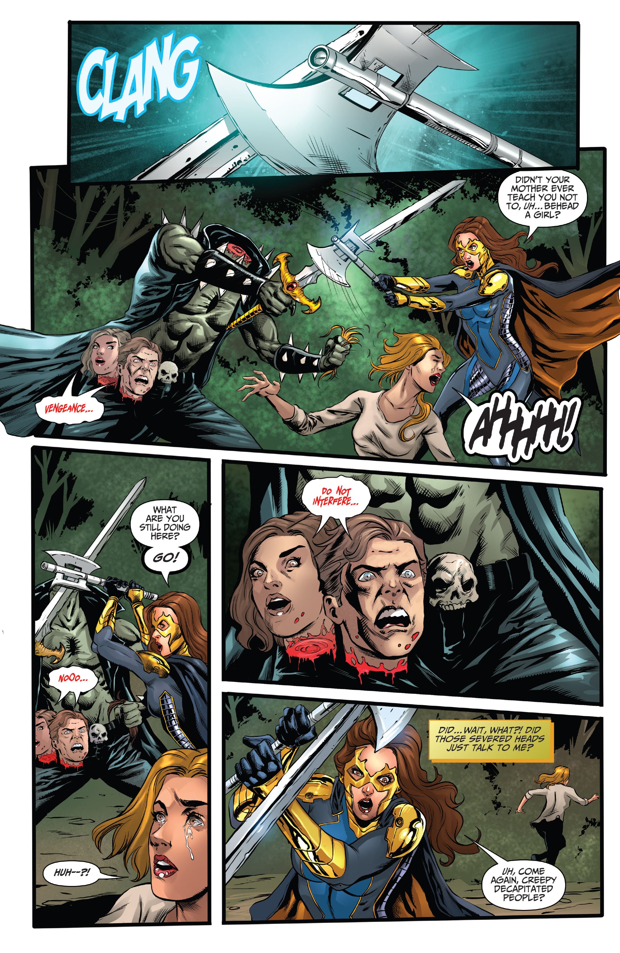 Read online Belle: Headless Horseman comic -  Issue # Full - 16