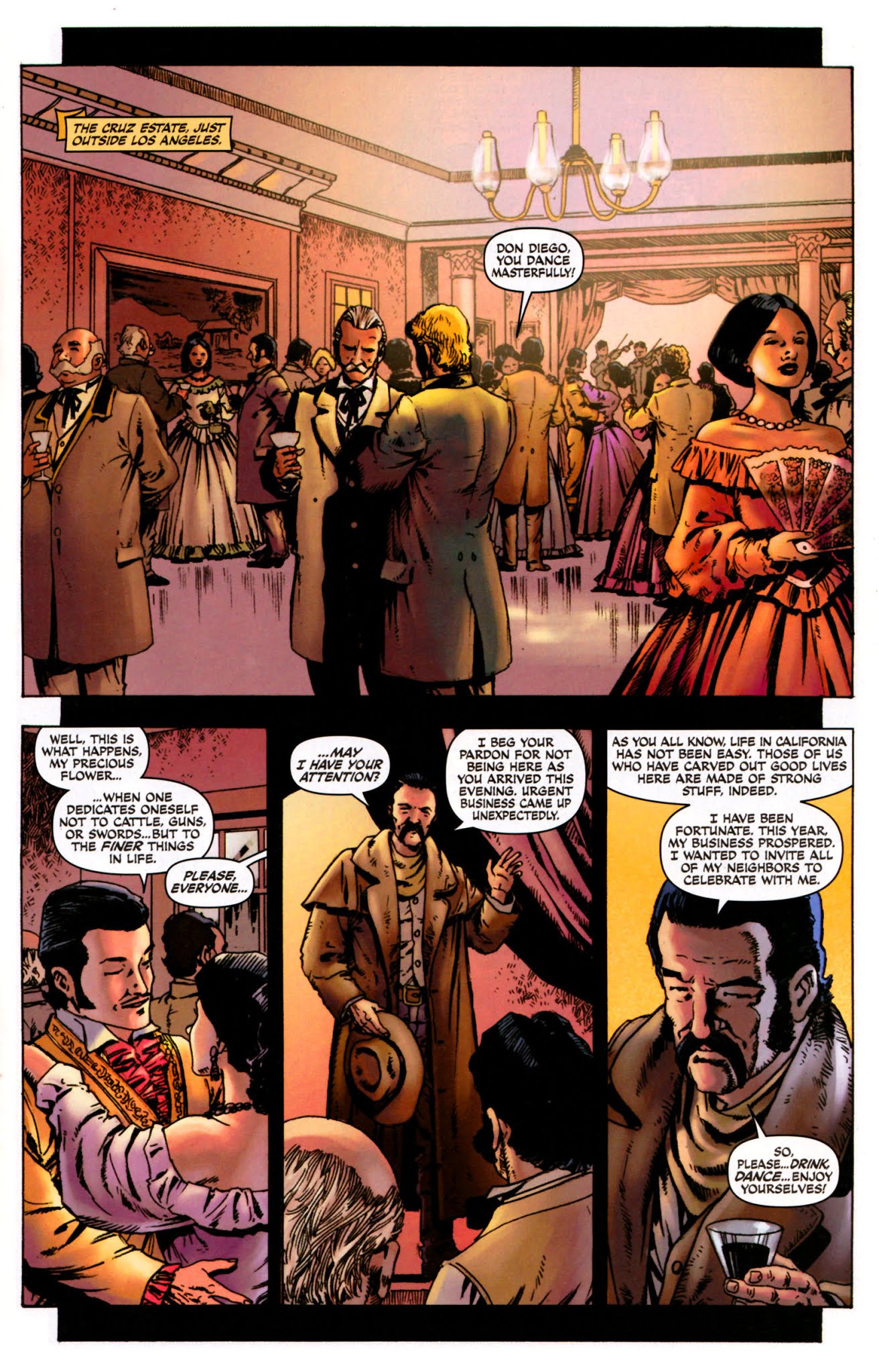 Read online The Lone Ranger & Zorro: The Death of Zorro comic -  Issue #2 - 20
