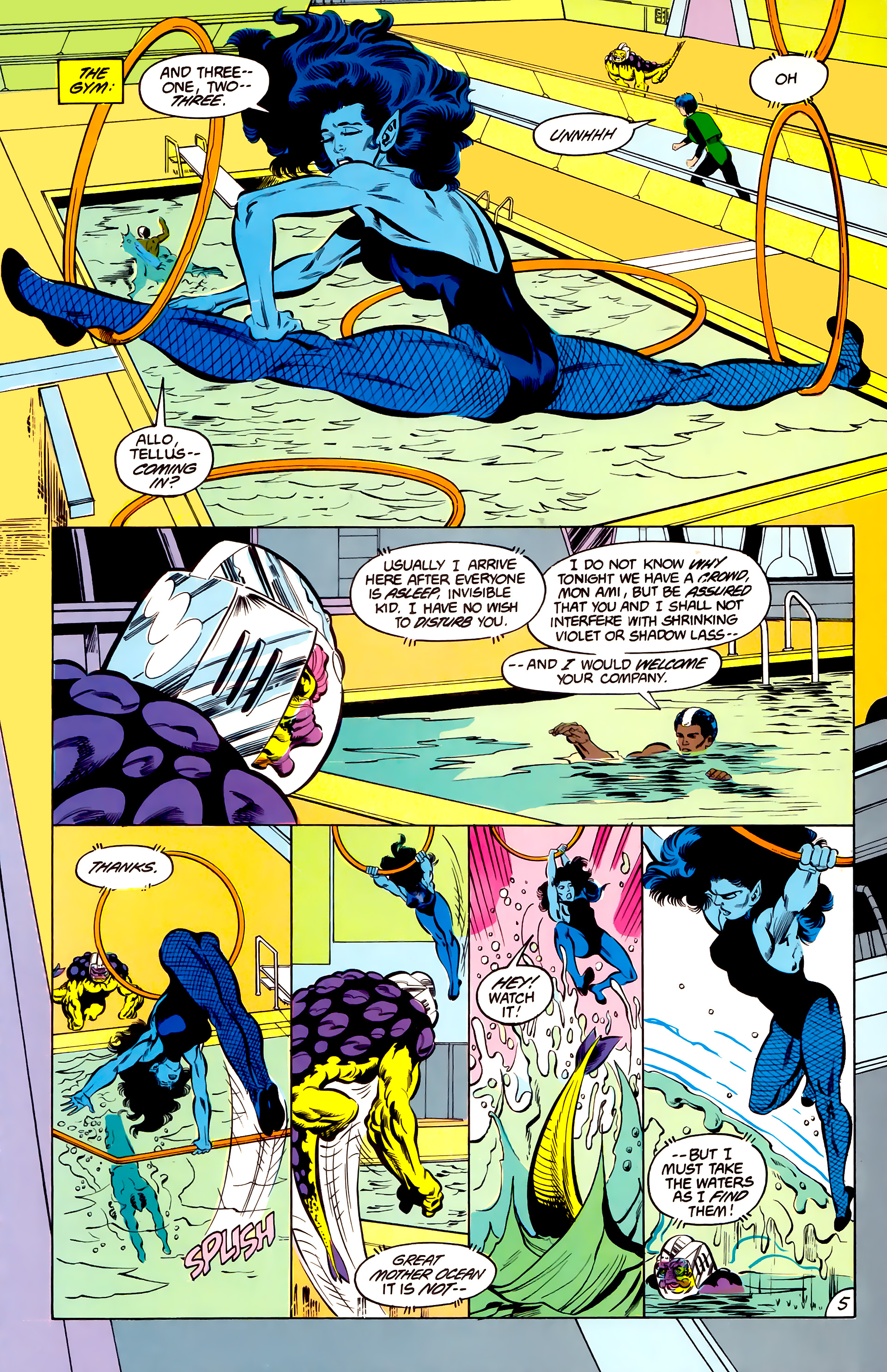Read online Legion of Super-Heroes (1984) comic -  Issue #42 - 6