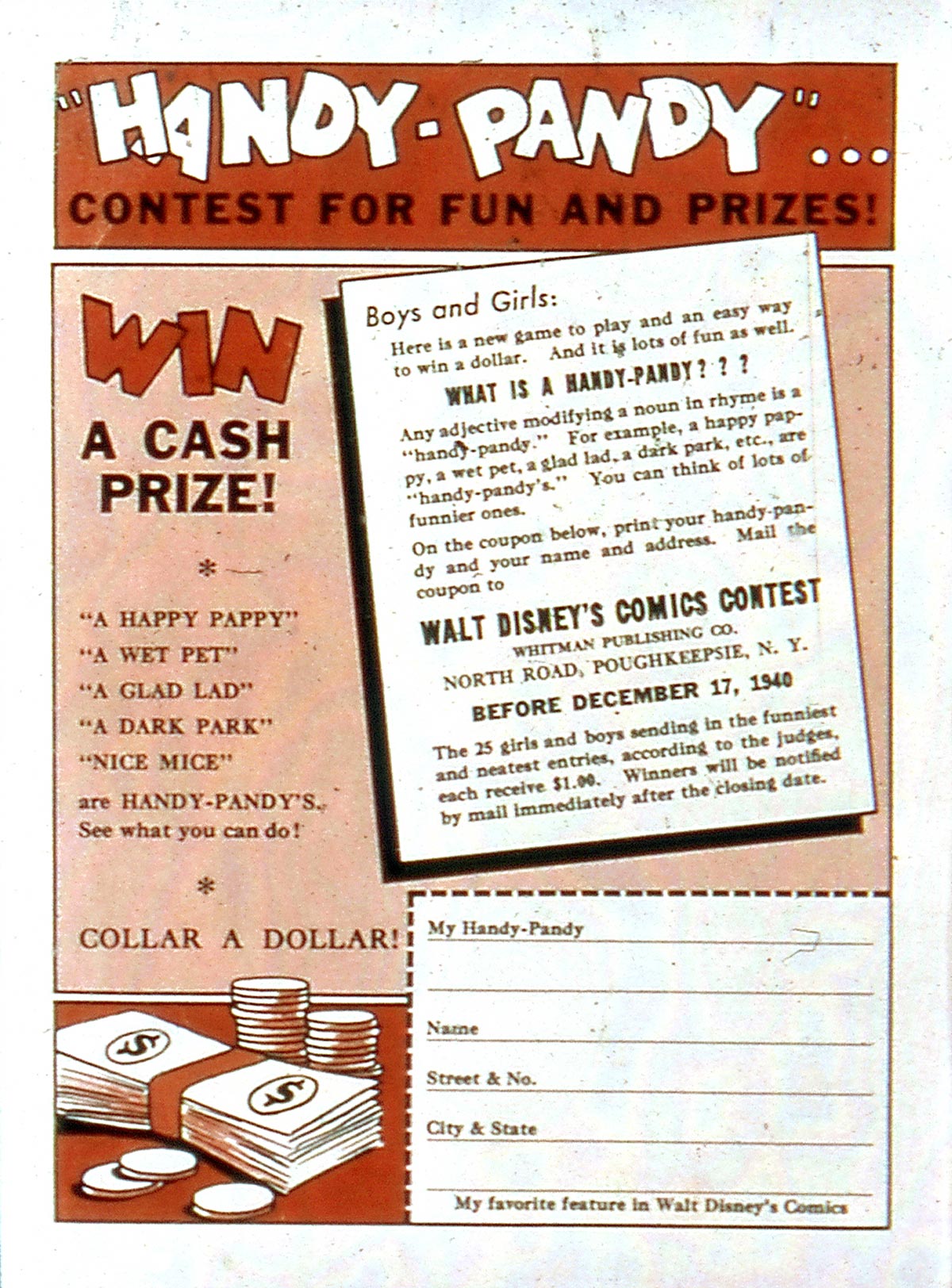 Read online Walt Disney's Comics and Stories comic -  Issue #3 - 2