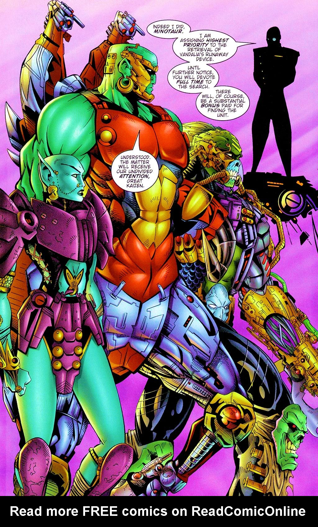 Read online Cybernary comic -  Issue #2 - 14