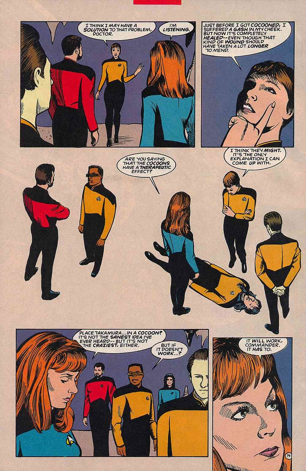 Read online Star Trek: The Next Generation (1989) comic -  Issue #61 - 14