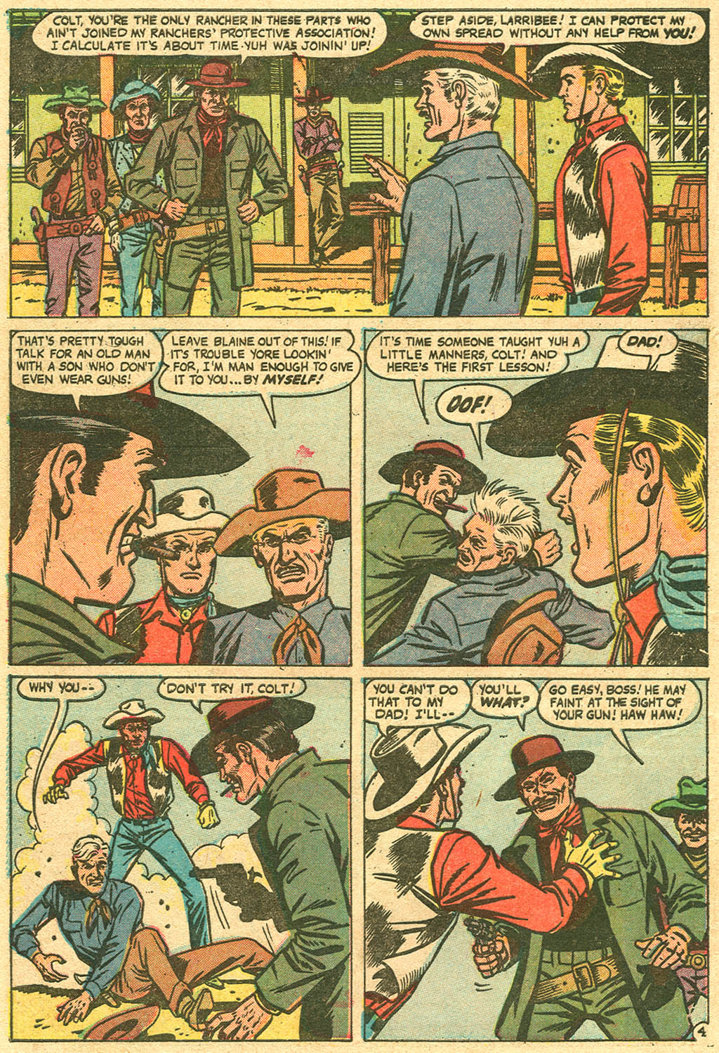Read online Kid Colt Outlaw comic -  Issue #130 - 6