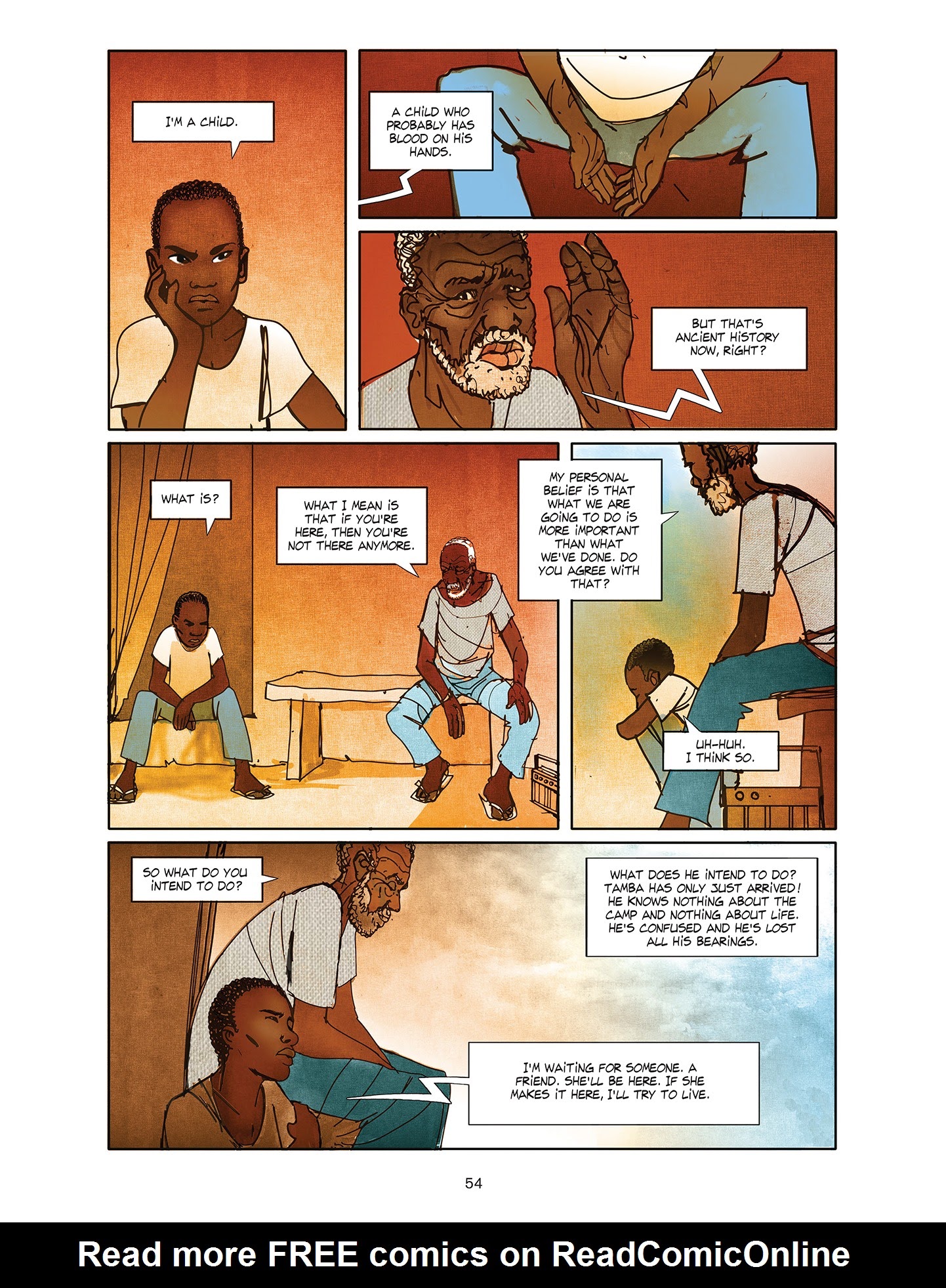 Read online Tamba, Child Soldier comic -  Issue # TPB - 55