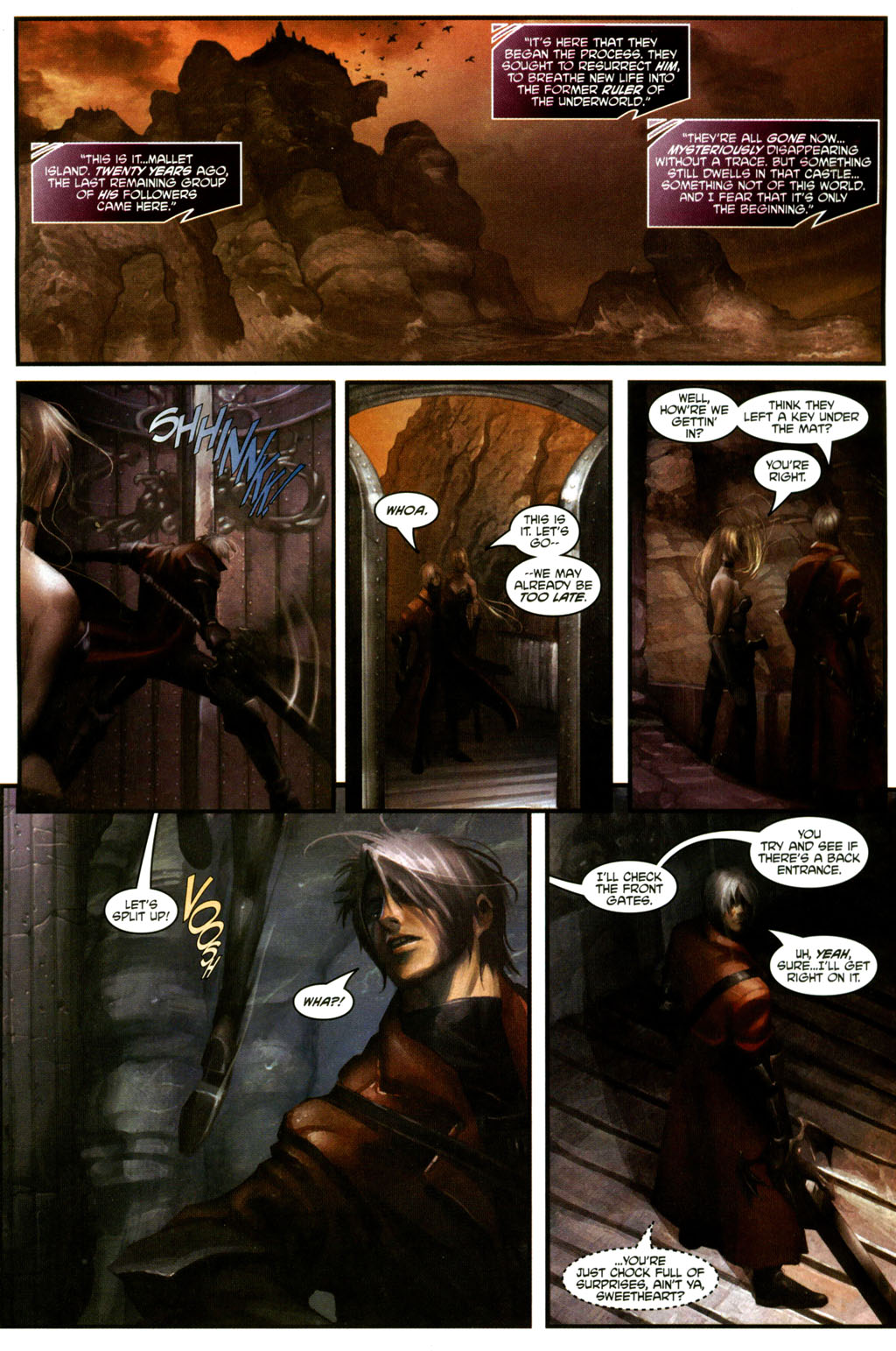 Read online Devil May Cry comic -  Issue #1 - 21