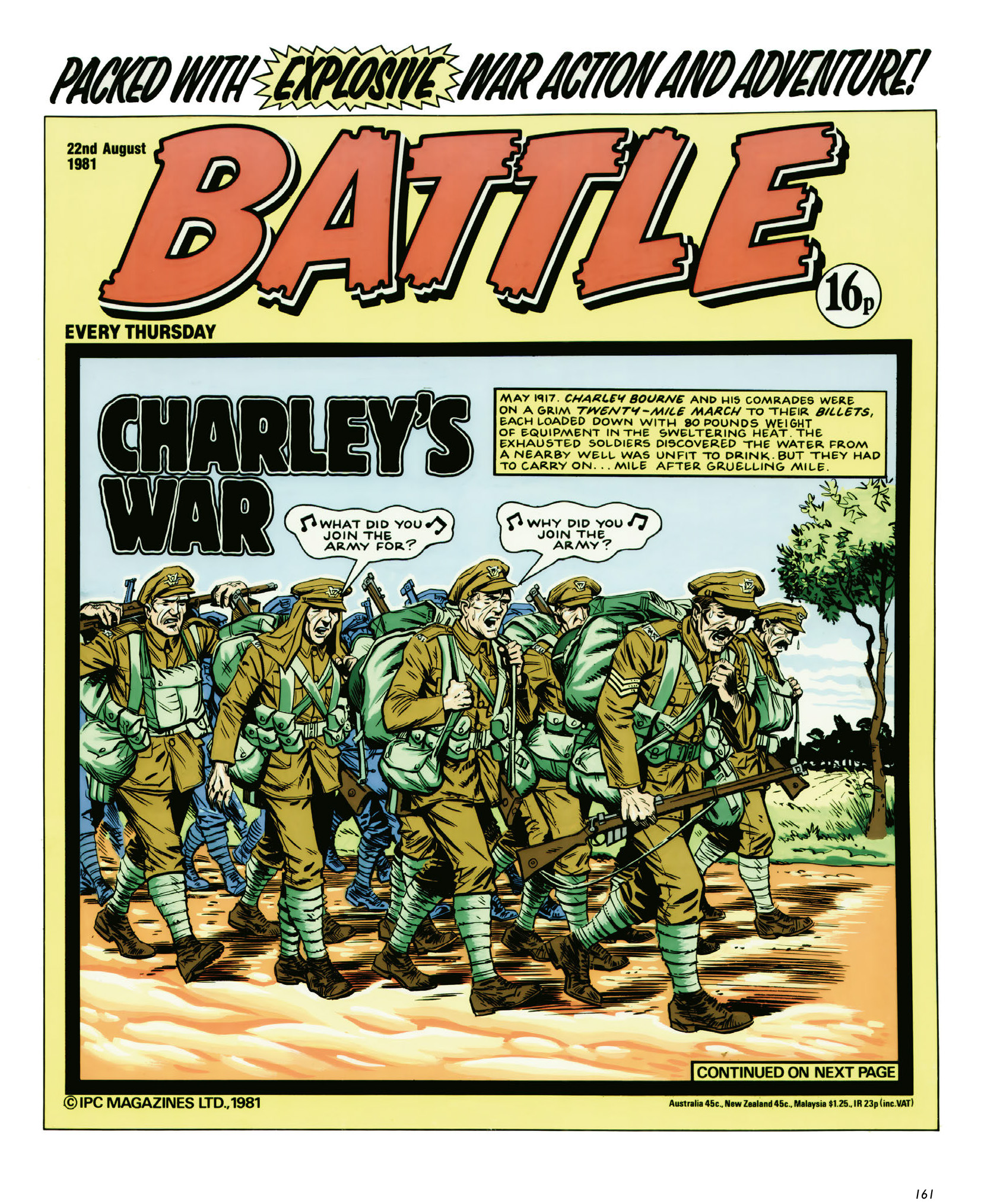 Read online Charley's War: The Definitive Collection comic -  Issue # TPB 2 - 161