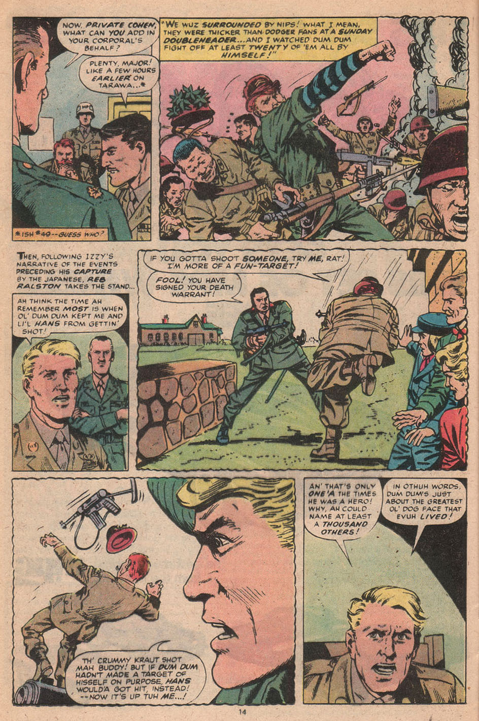 Read online Sgt. Fury comic -  Issue #156 - 16