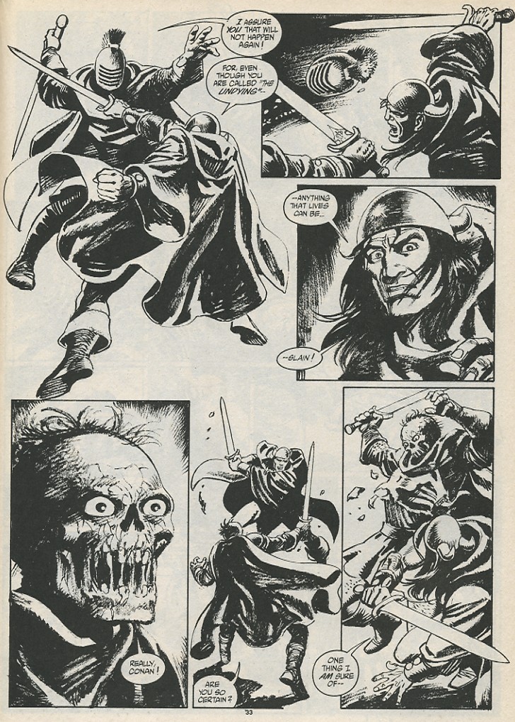 The Savage Sword Of Conan issue 189 - Page 35