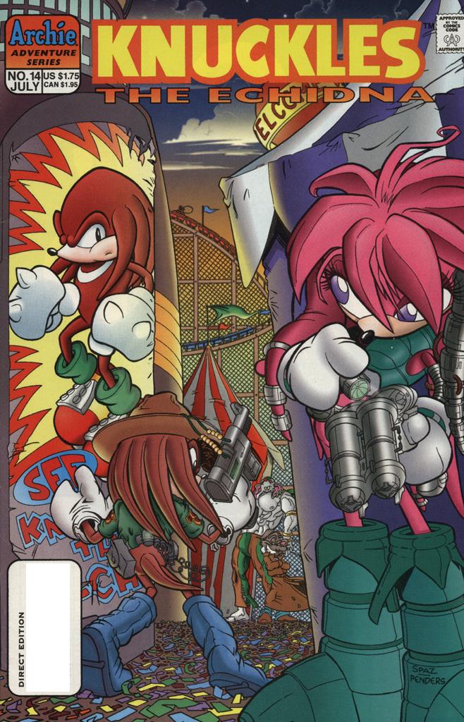 Read online Knuckles the Echidna comic -  Issue #14 - 1