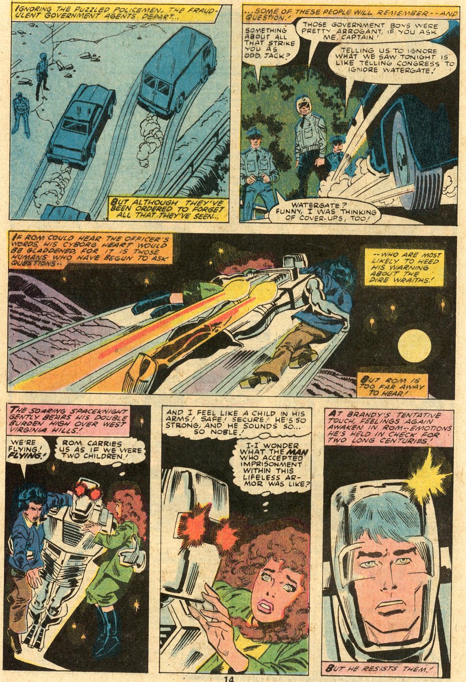 Read online ROM (1979) comic -  Issue #5 - 9