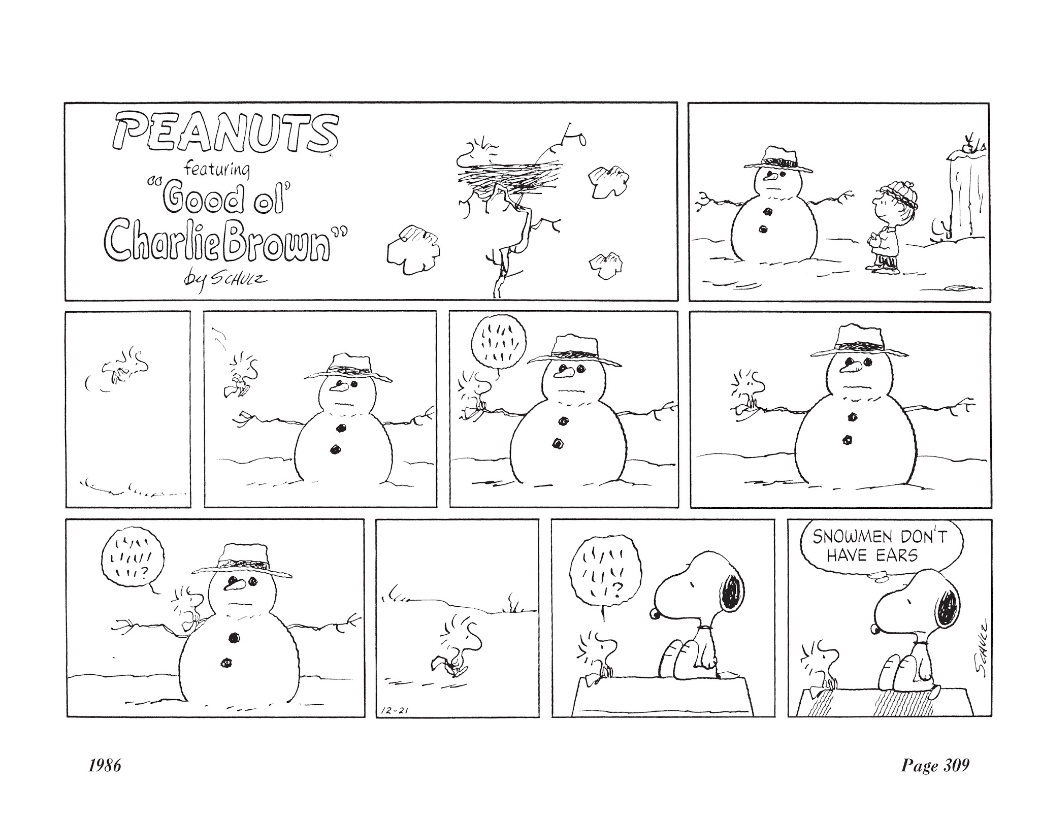 Read online The Complete Peanuts comic -  Issue # TPB 18 - 321