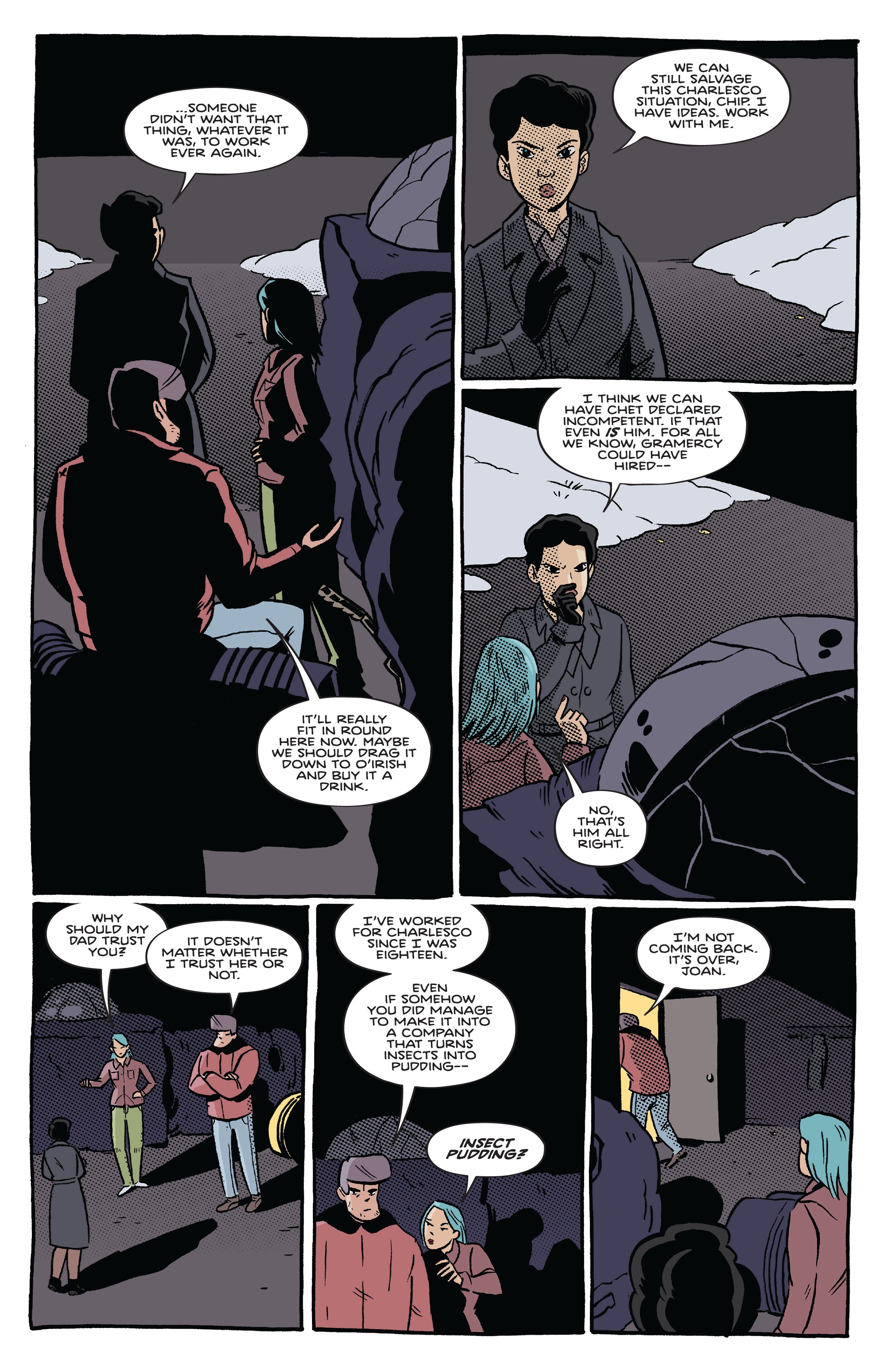 Read online By Night comic -  Issue #12 - 6