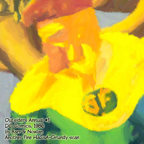 Read online The Outsiders (1985) comic -  Issue # _Annual - 49