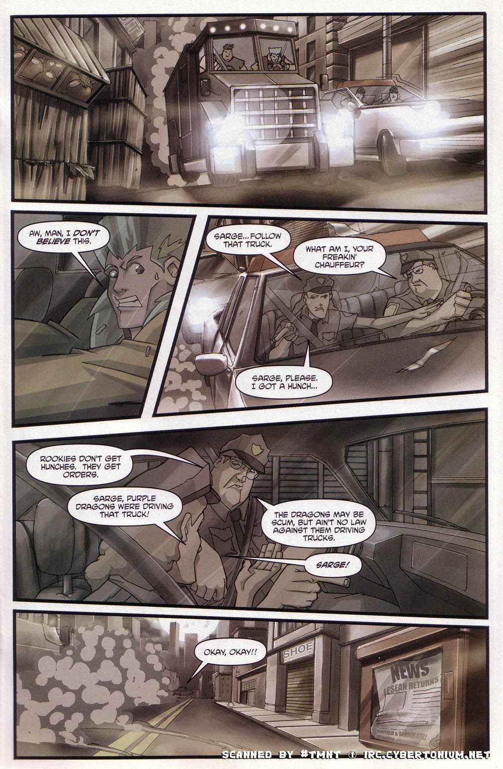 Read online Teenage Mutant Ninja Turtles (2003) comic -  Issue #1 - 13