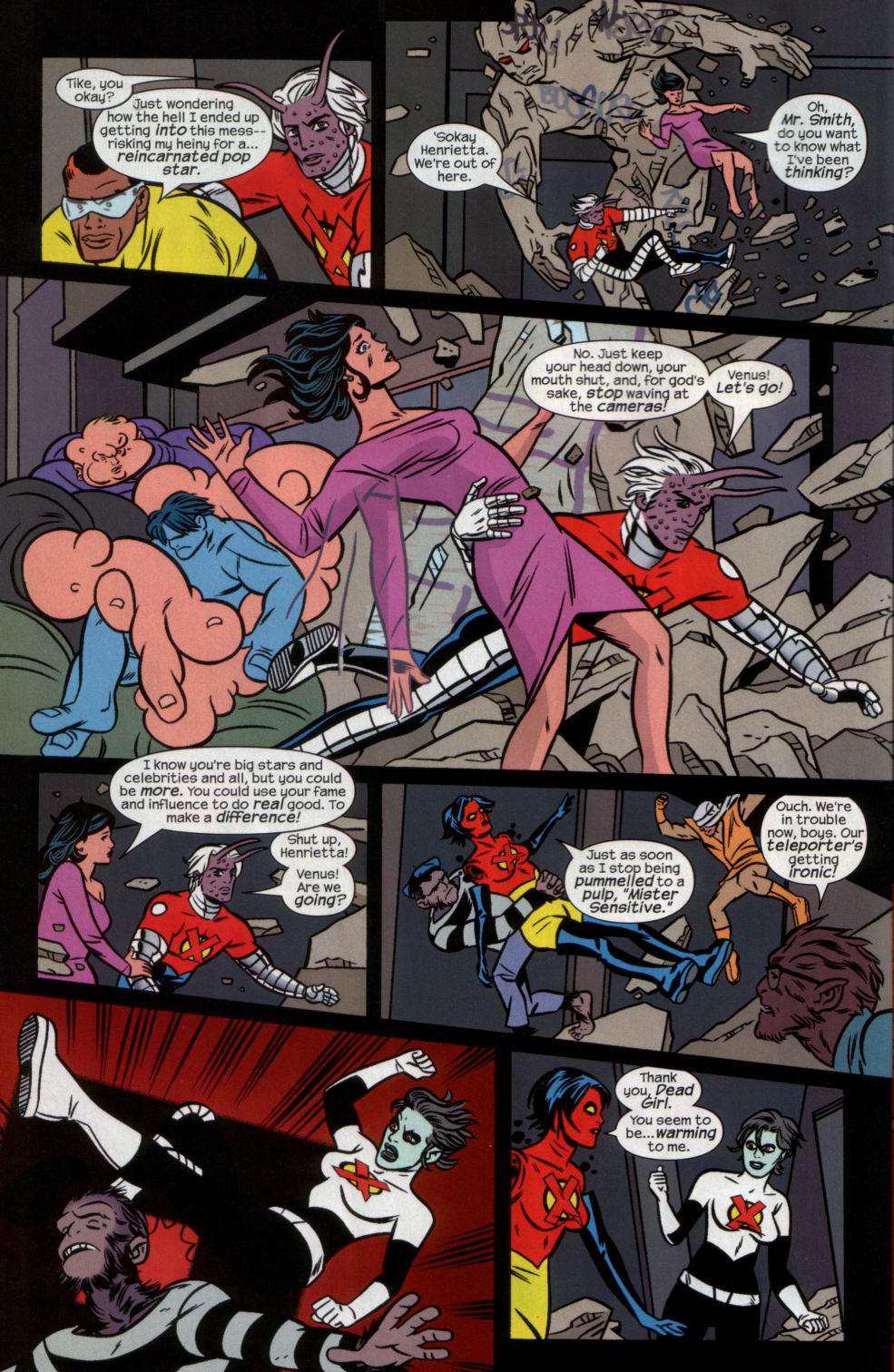 Read online X-Statix comic -  Issue #14 - 5