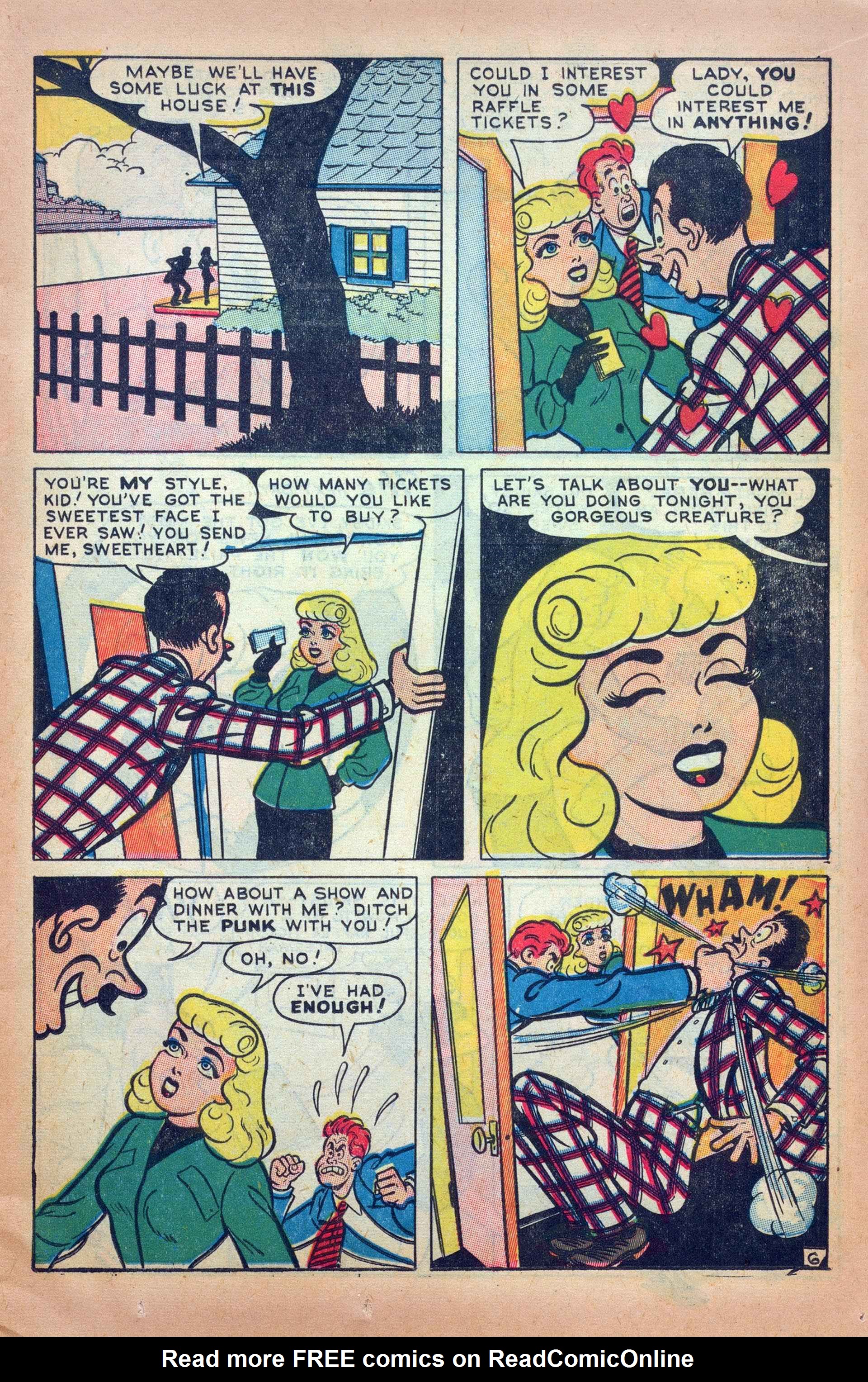 Read online Tessie the Typist comic -  Issue #13 - 15