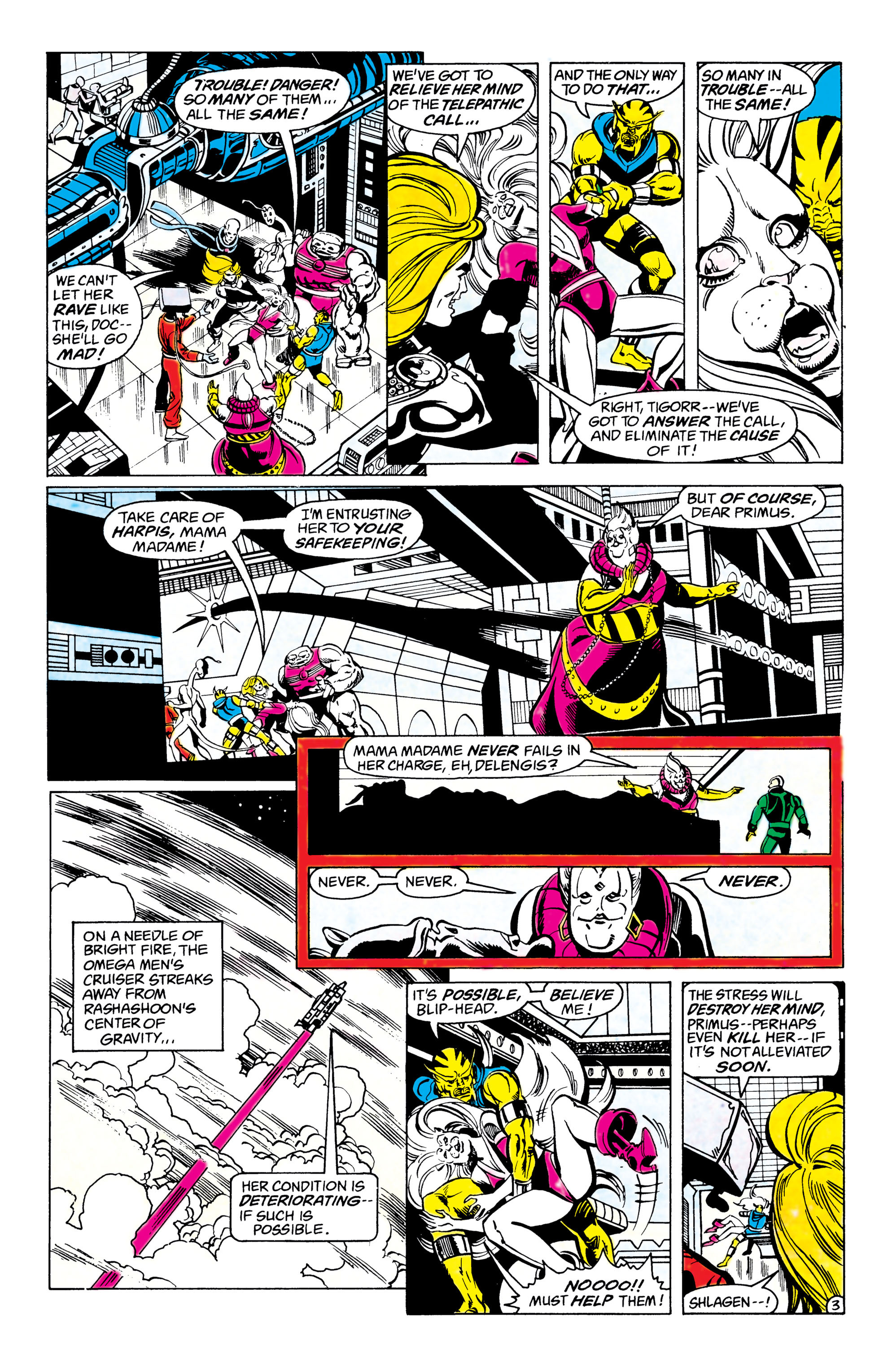 Read online The Omega Men (1983) comic -  Issue #17 - 4