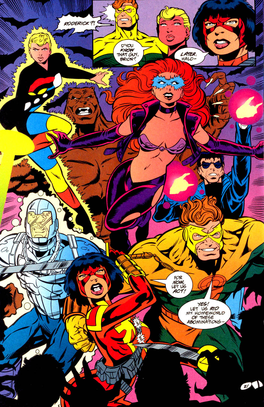 Read online Outsiders (1993) comic -  Issue #1 - Omega - 21