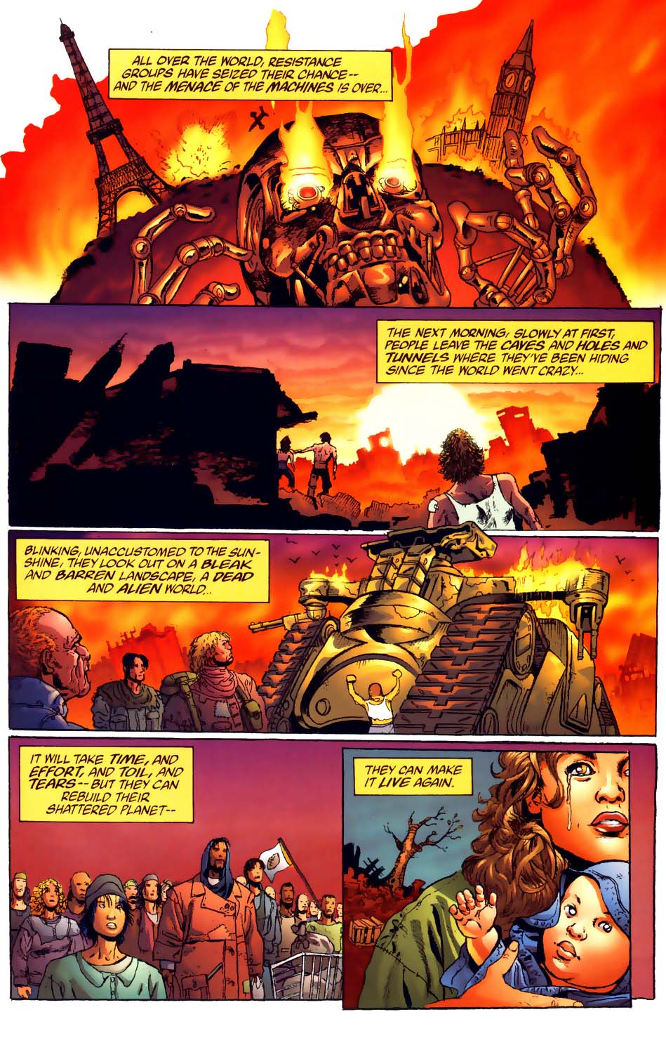 Read online Superman vs. The Terminator: Death to the Future comic -  Issue #3 - 21