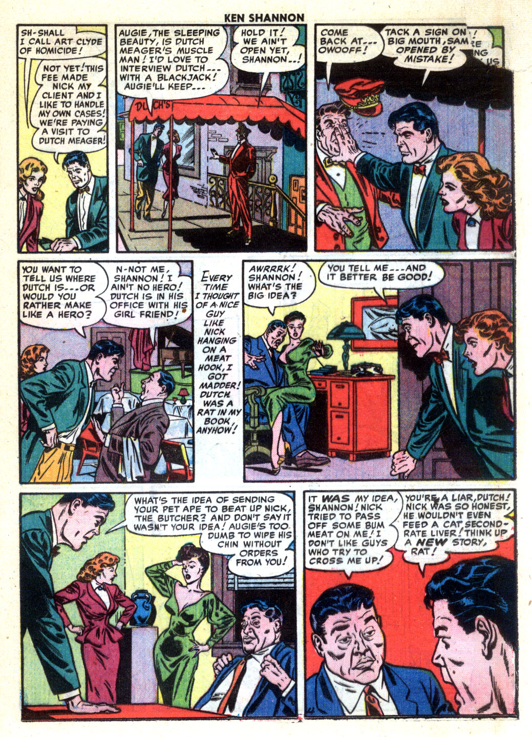 Read online Ken Shannon comic -  Issue #3 - 21