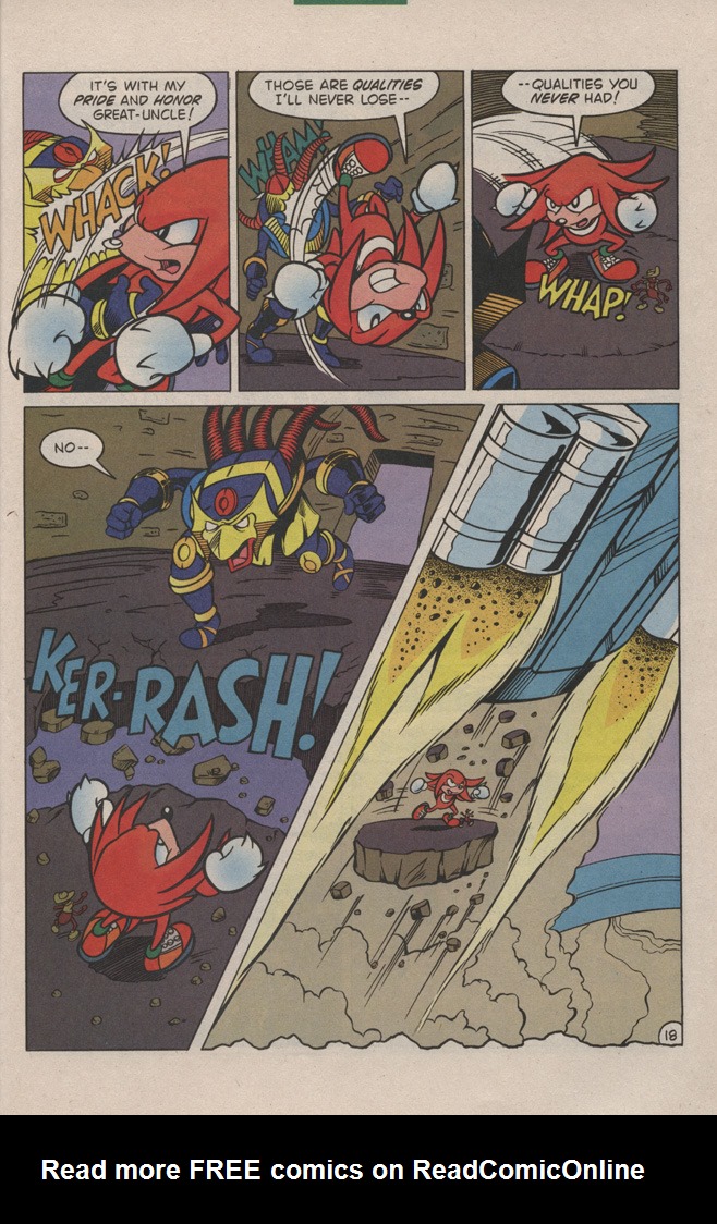 Read online Sonic's Friendly Nemesis, Knuckles comic -  Issue #3 - 25