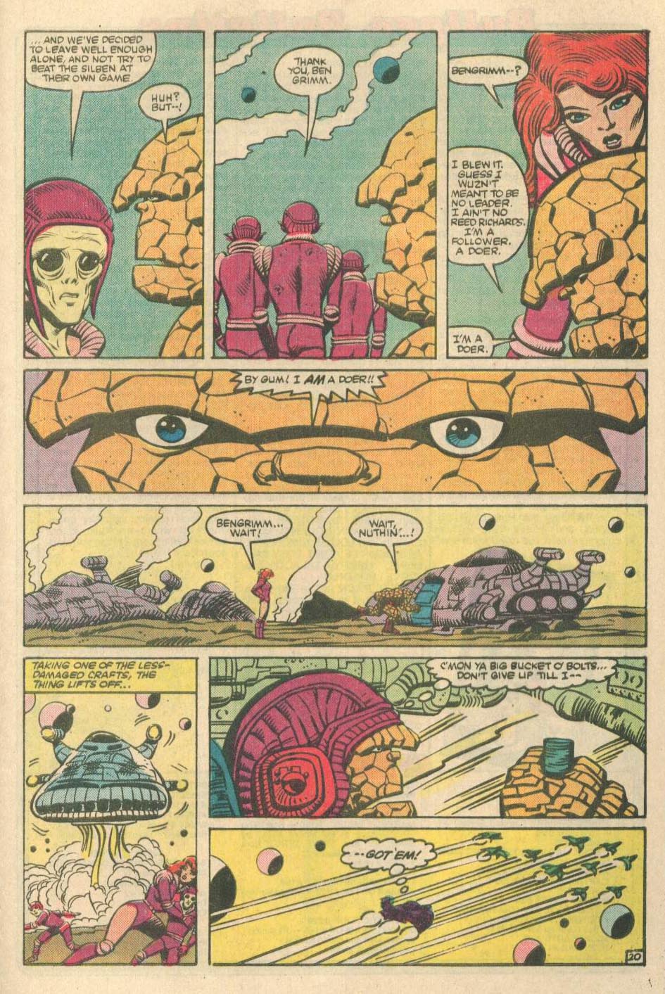 Read online The Thing comic -  Issue #14 - 21