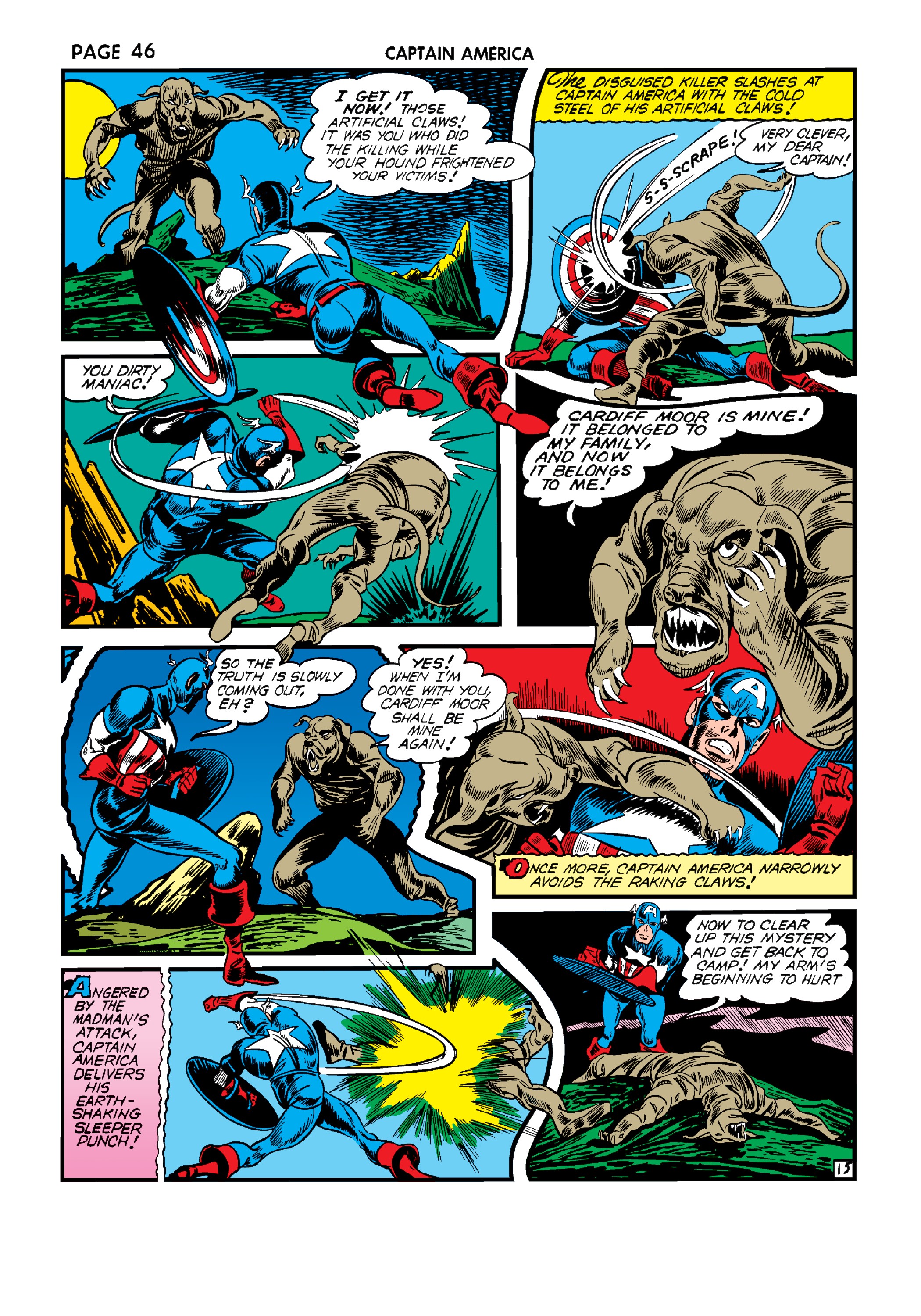 Read online Marvel Masterworks: Golden Age Captain America comic -  Issue # TPB 3 (Part 2) - 21
