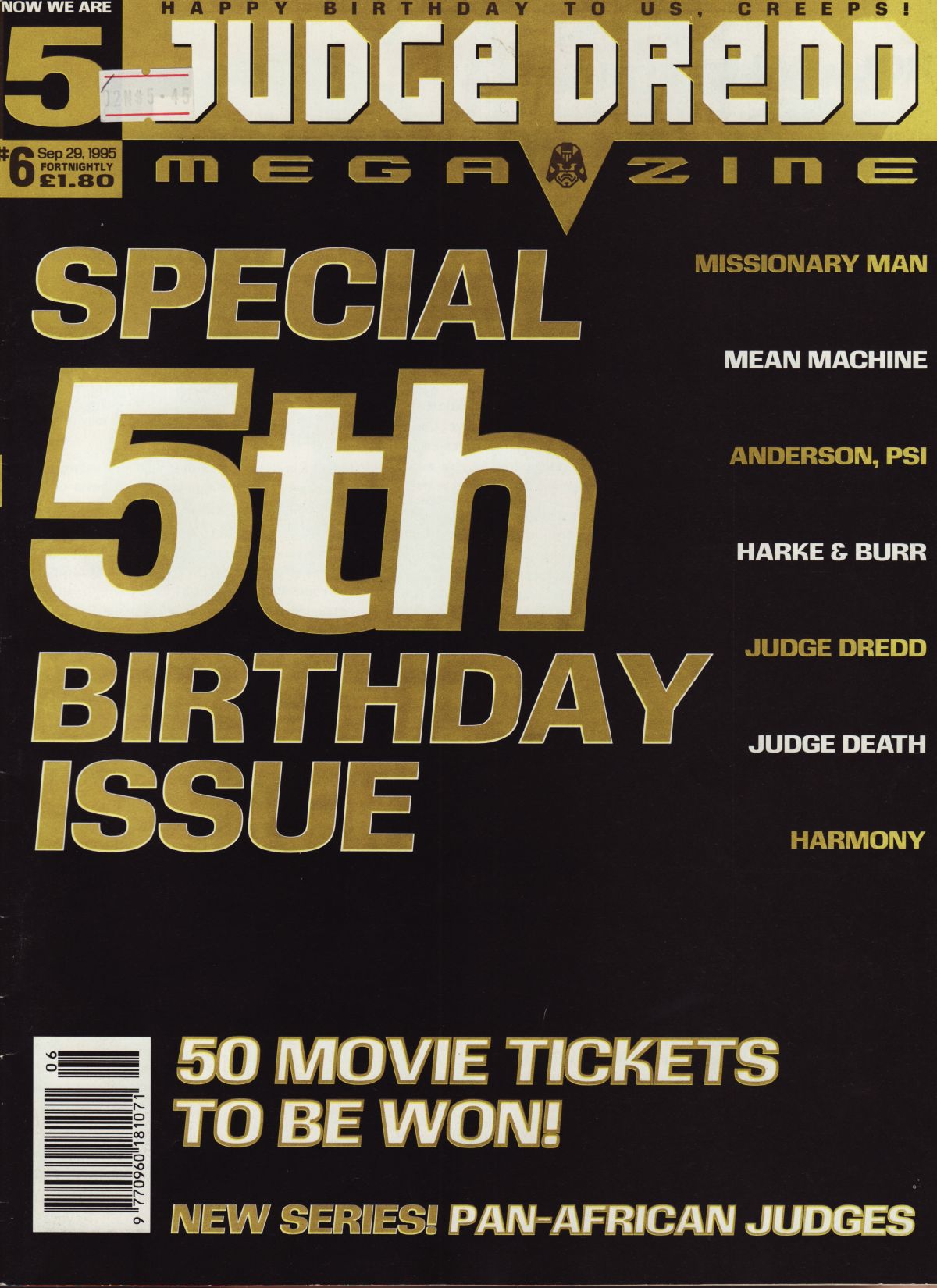 Read online Judge Dredd Megazine (vol. 3) comic -  Issue #6 - 1