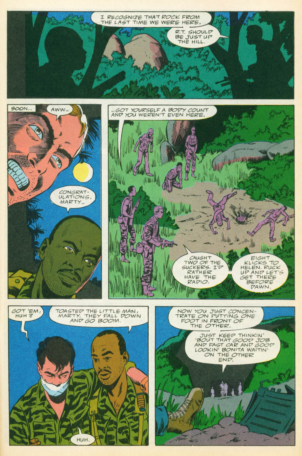 Read online The 'Nam comic -  Issue #57 - 22