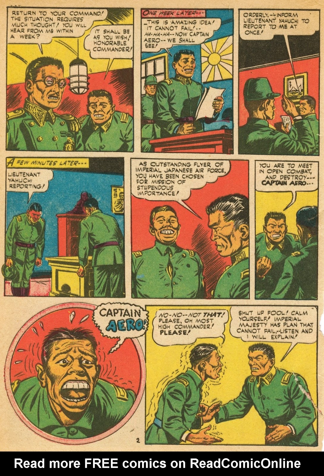 Captain Aero Comics issue 15 - Page 4