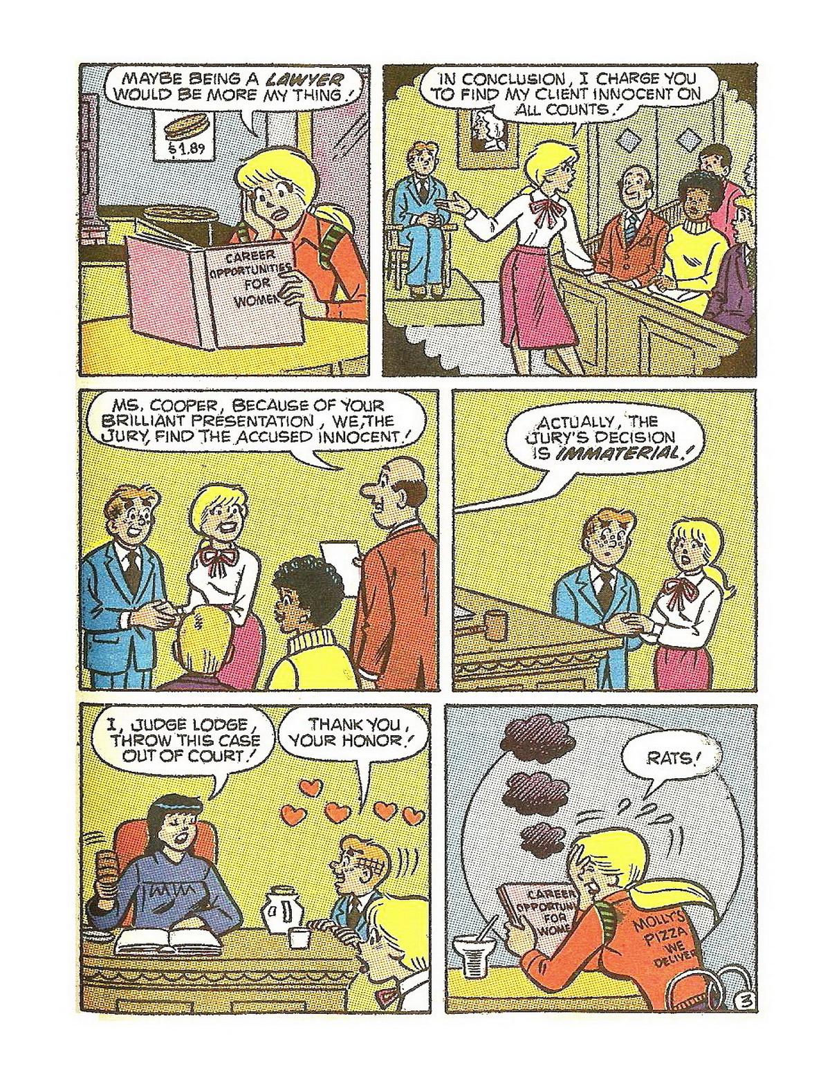 Read online Betty and Veronica Digest Magazine comic -  Issue #29 - 66