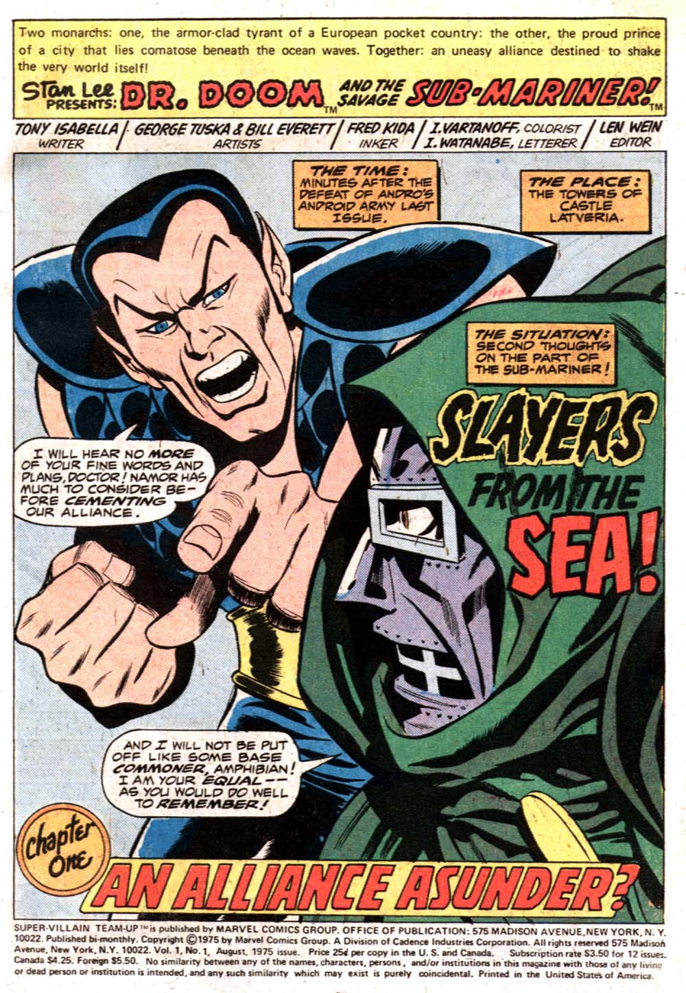 Read online Super-Villain Team-Up comic -  Issue #1 - 2