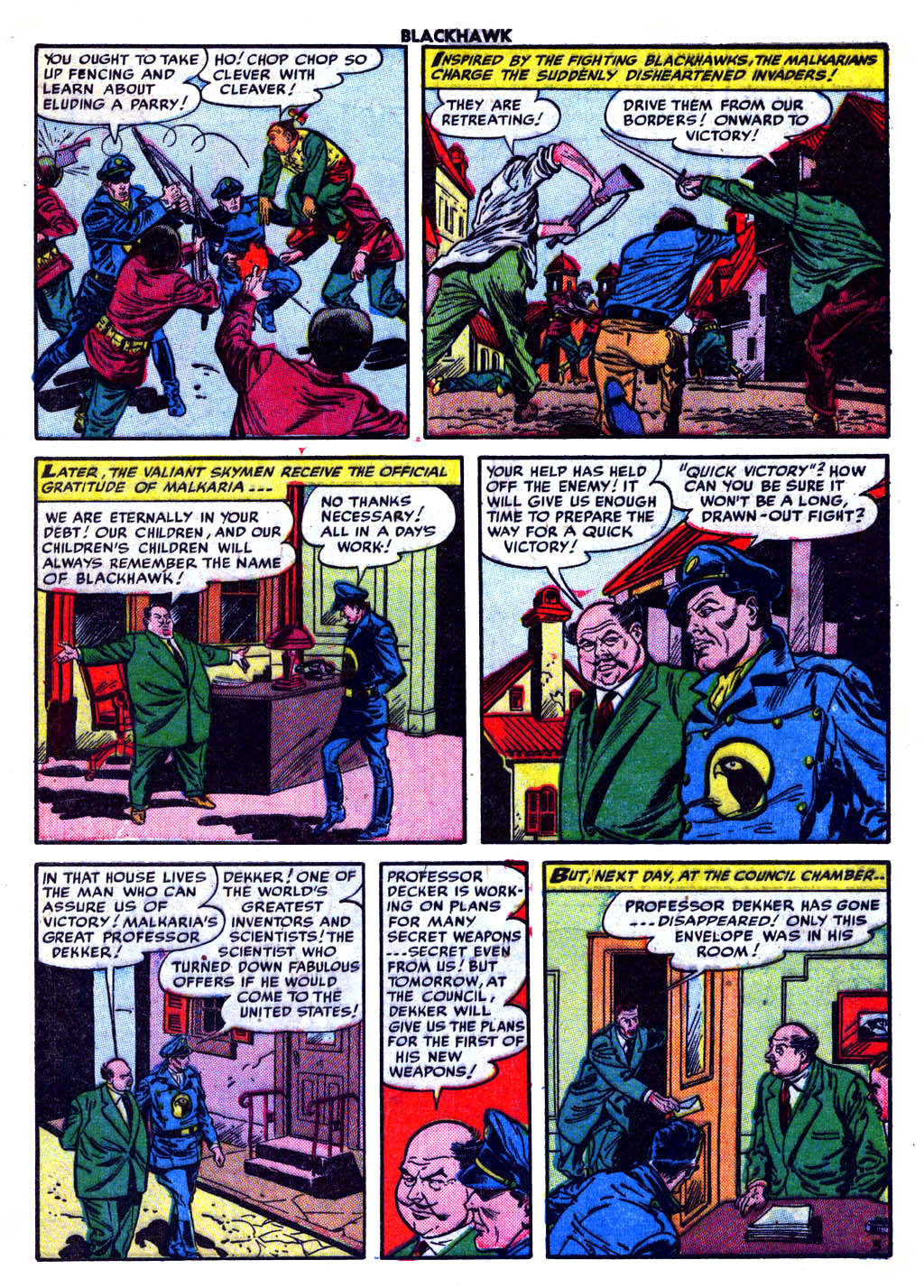 Read online Blackhawk (1957) comic -  Issue #56 - 5
