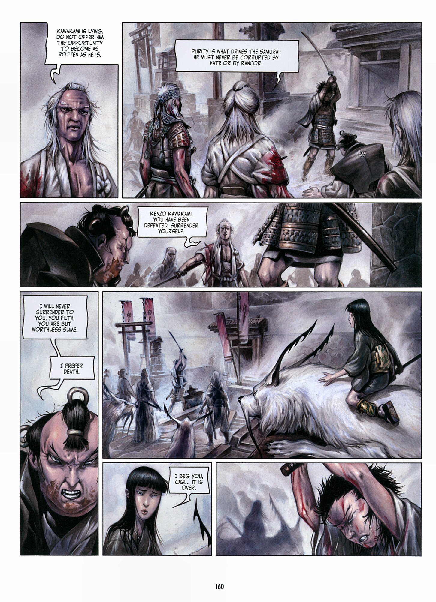 Read online Legend of the Scarlet Blades comic -  Issue # TPB - 161