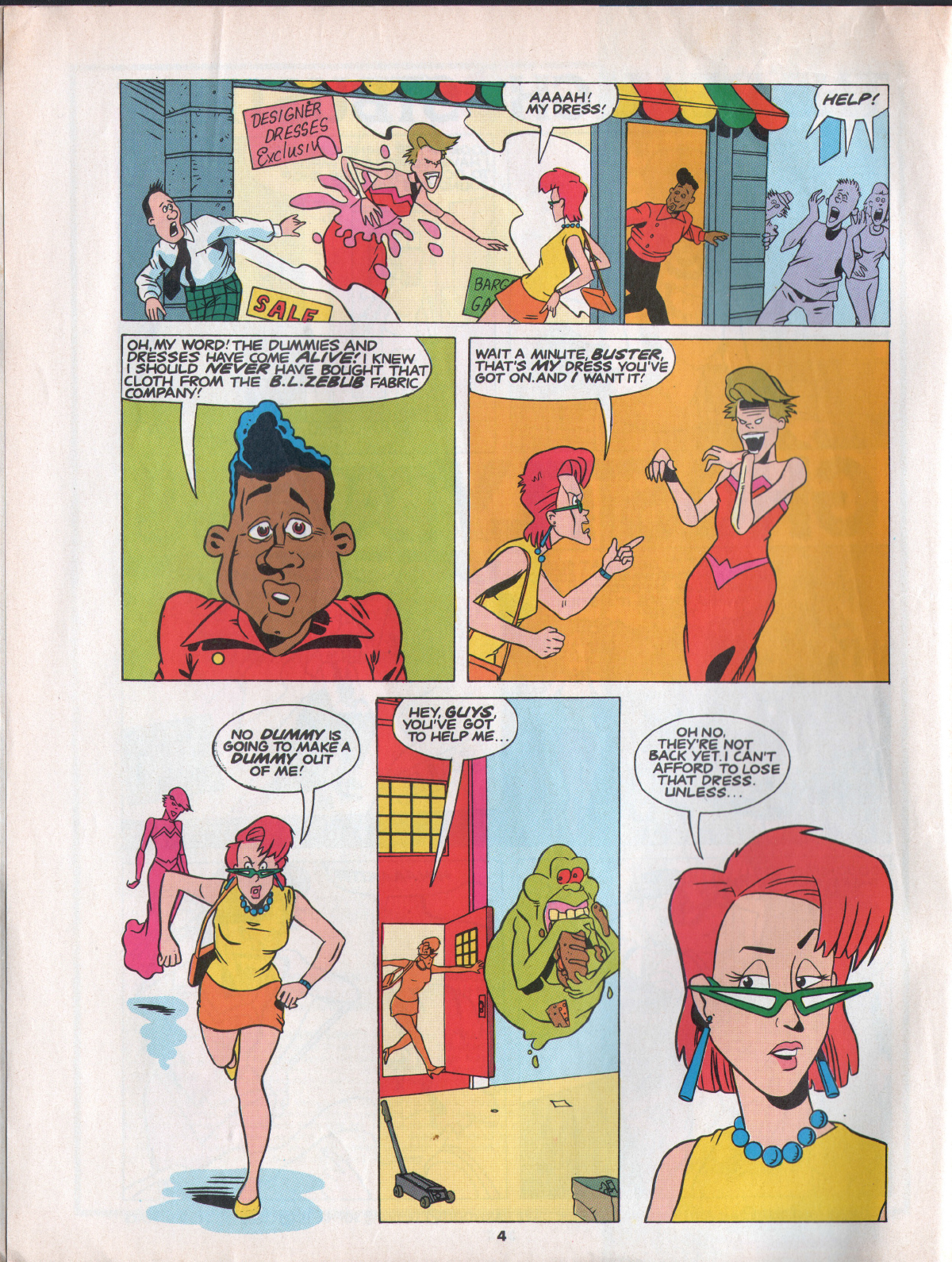 Read online The Real Ghostbusters comic -  Issue #92 - 4