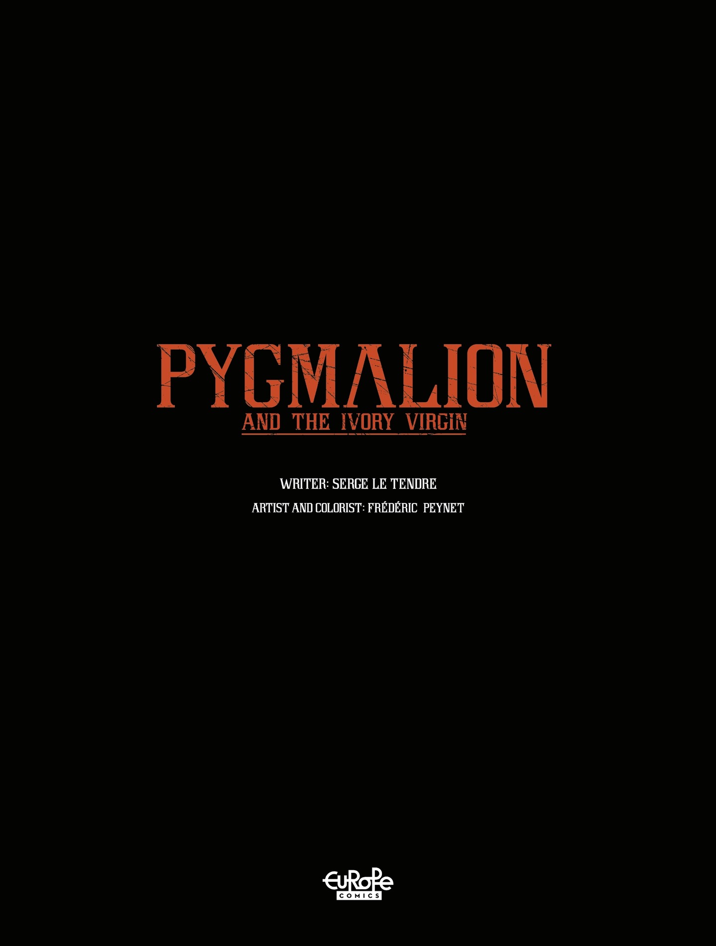Read online Pygmalion and the Ivory Virgin comic -  Issue # TPB - 2
