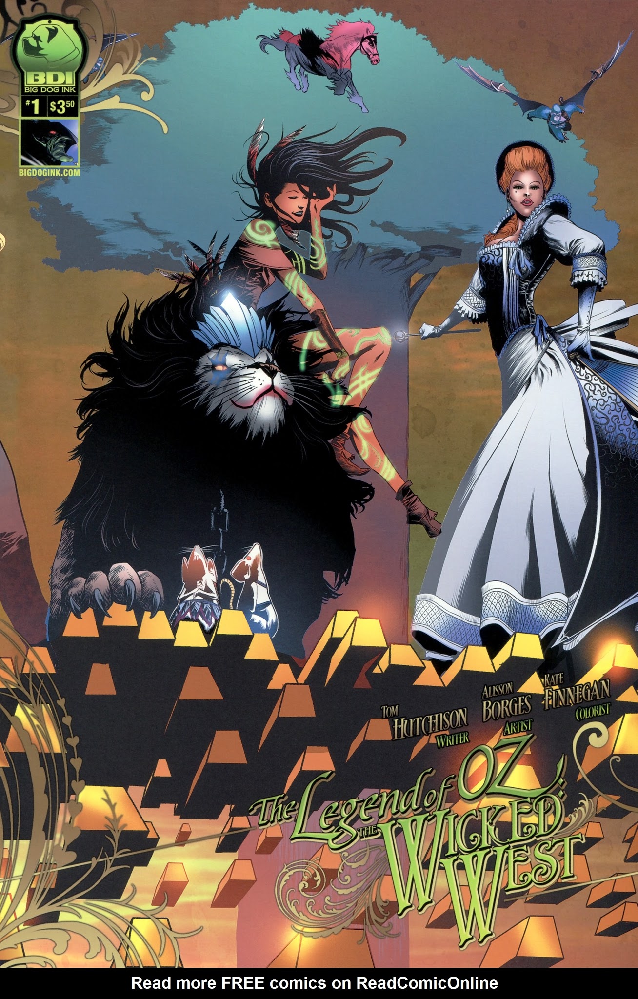 Read online Legend of Oz: The Wicked West comic -  Issue #1 - 3