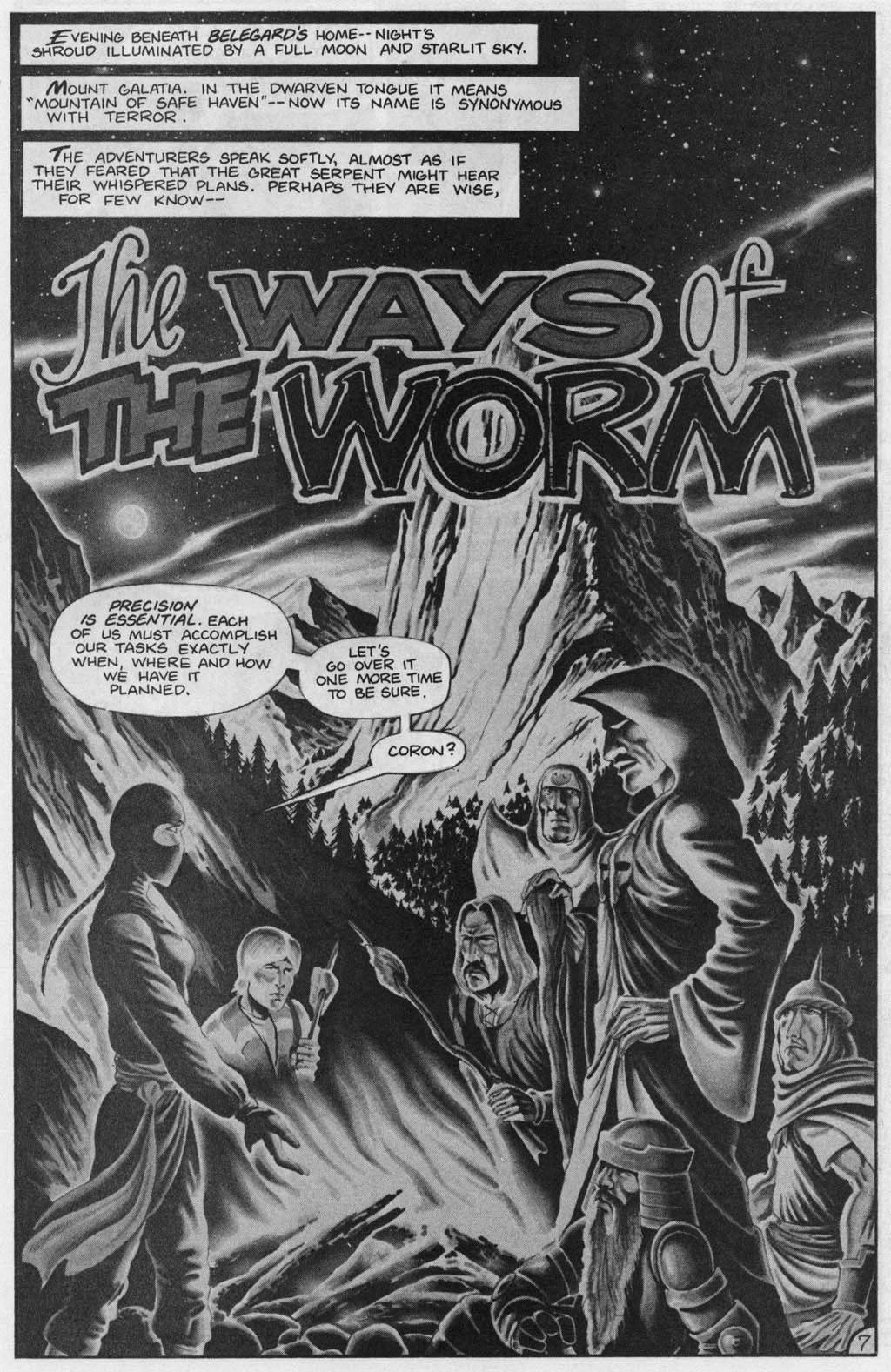 Read online Adventurers (1986) comic -  Issue #7 - 9