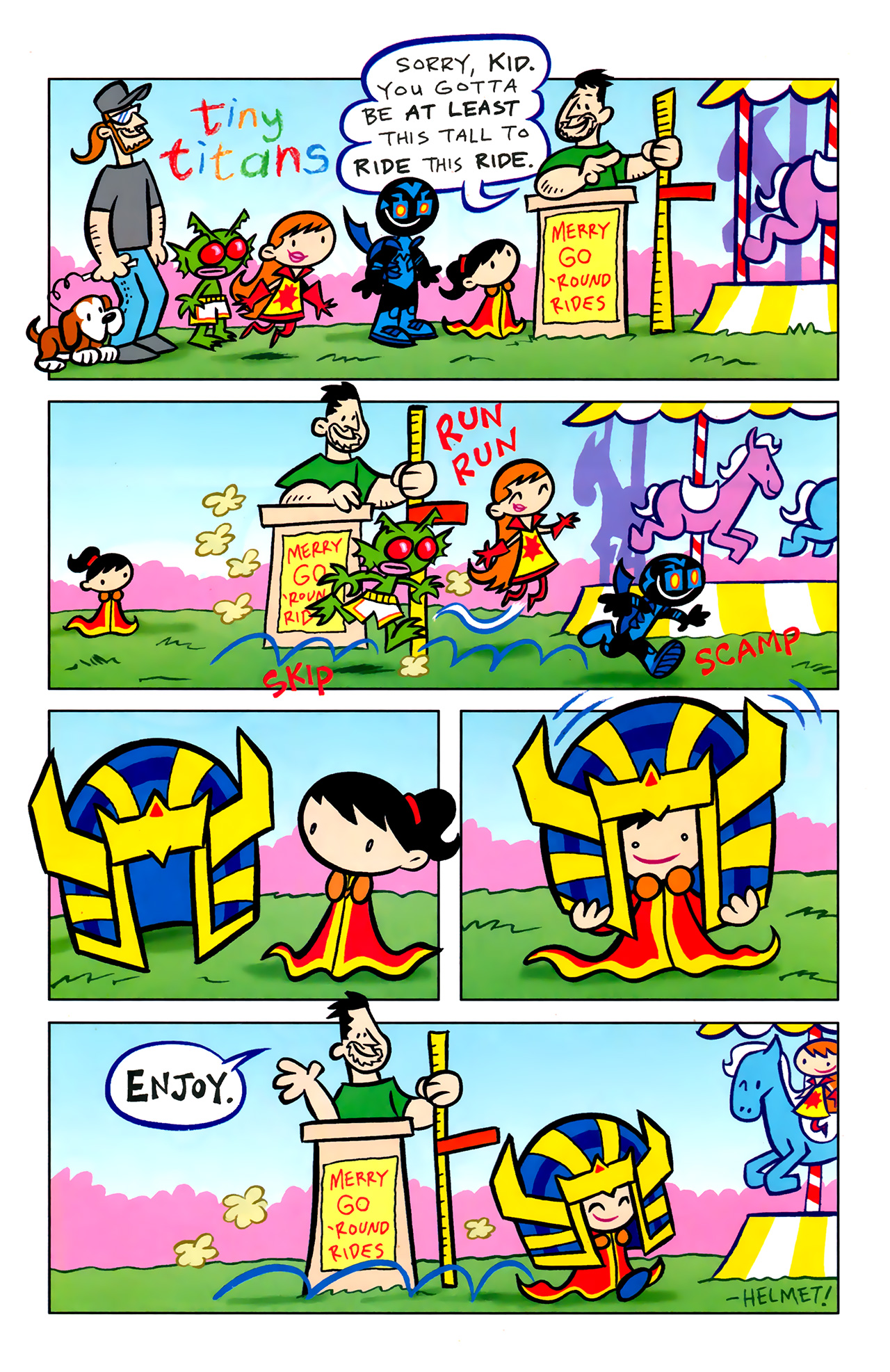 Read online Tiny Titans comic -  Issue #11 - 13