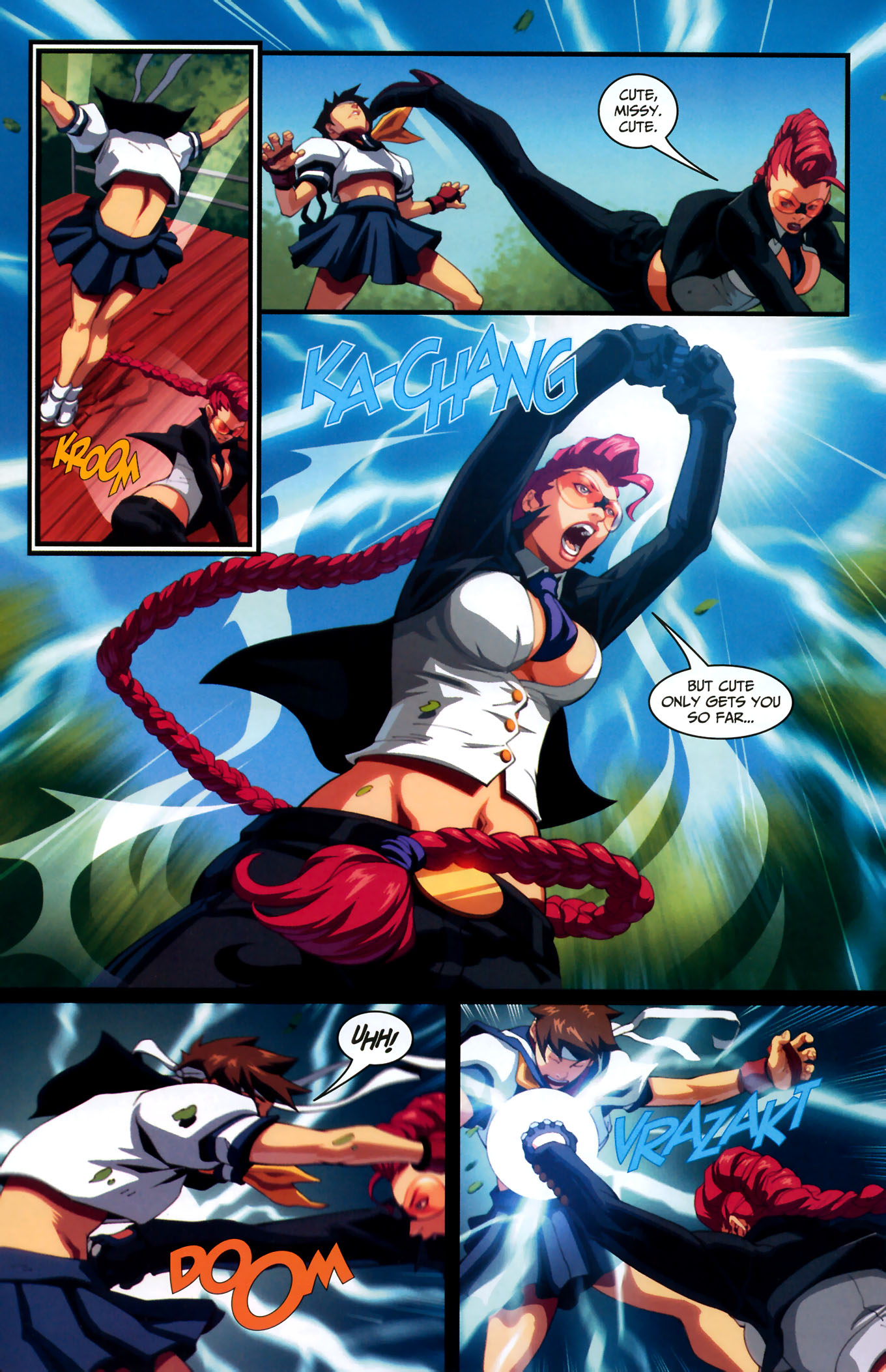 Read online Street Fighter IV comic -  Issue #3 - 9