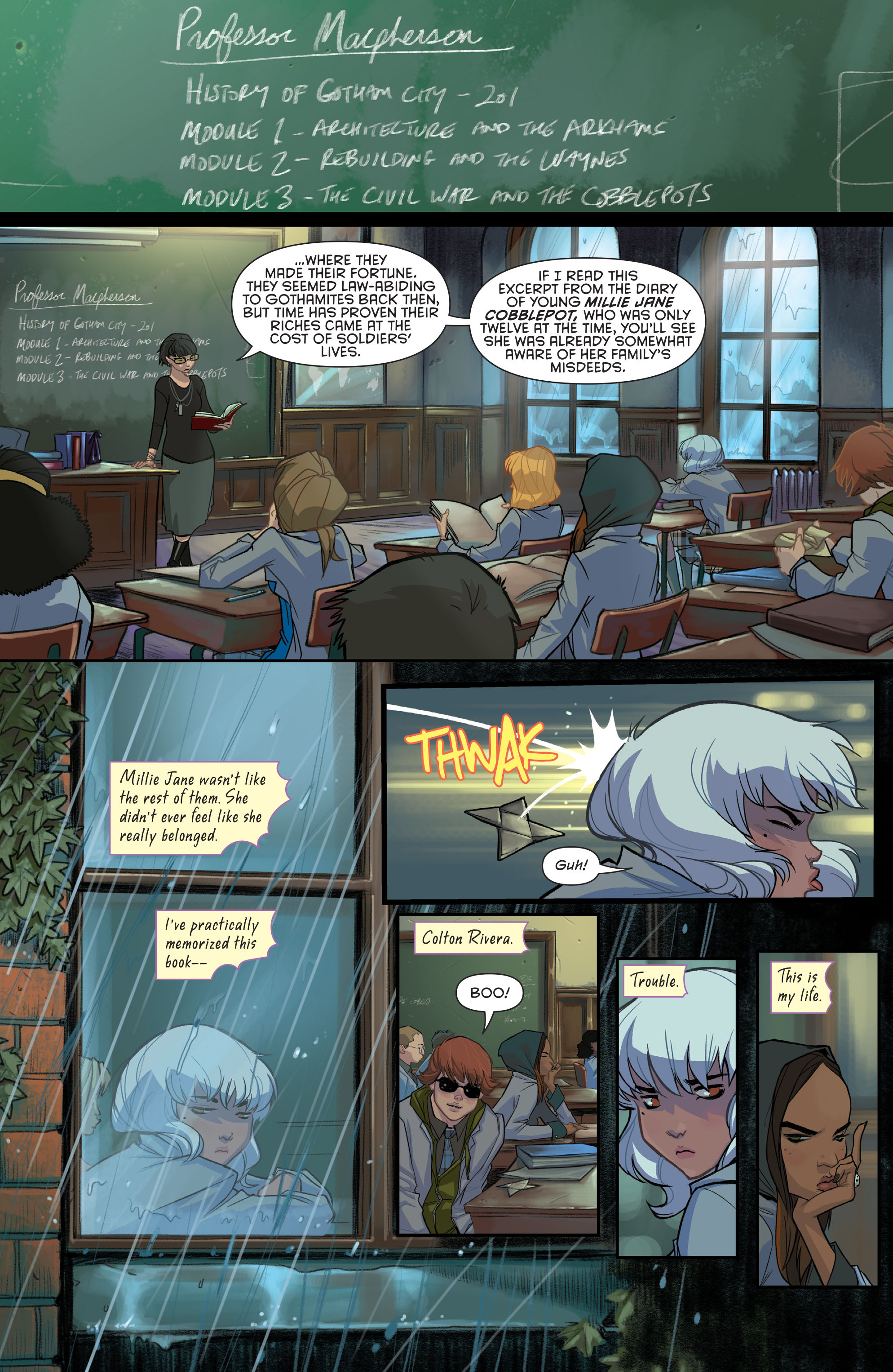 Read online Gotham Academy comic -  Issue # _TPB 1 - 12