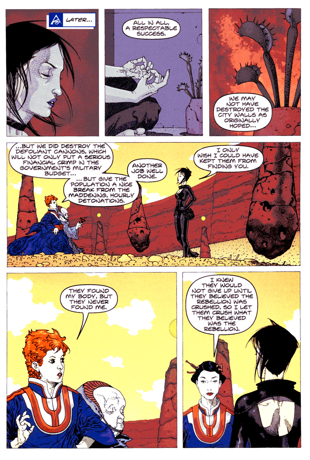 Read online Aeon Flux comic -  Issue #4 - 23