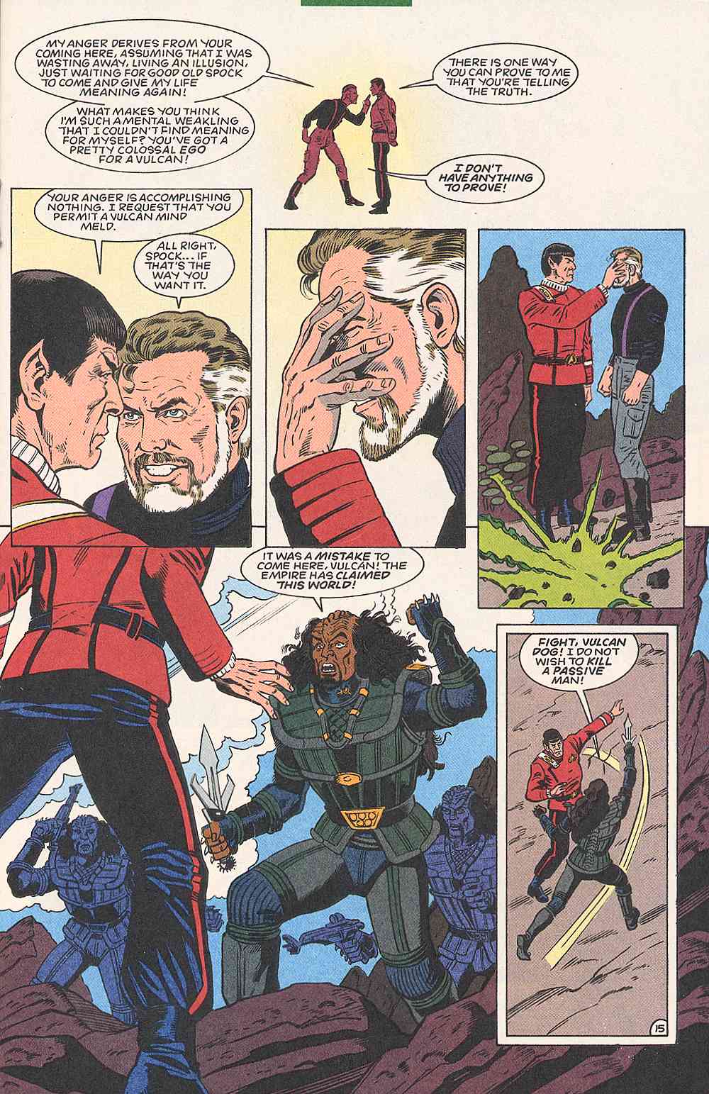 Read online Star Trek (1989) comic -  Issue #61 - 16